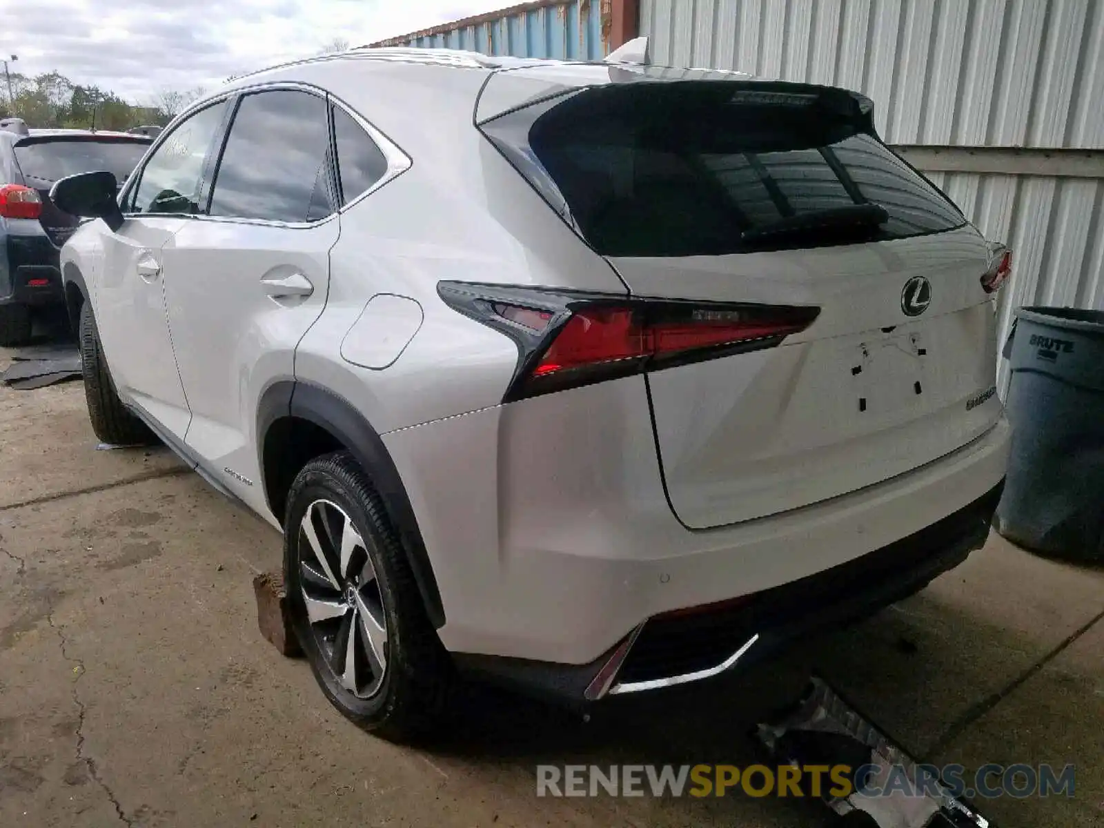 3 Фотография поврежденного автомобиля JTJBJRBZ7K2108688 LEXUS NX 300H 2019