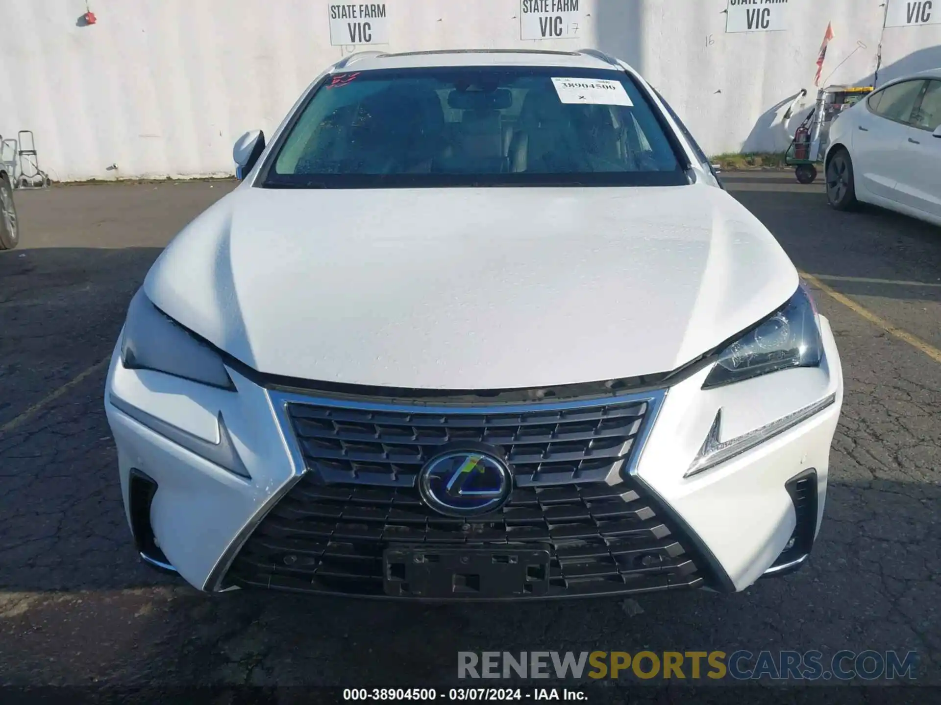 13 Photograph of a damaged car JTJBJRBZ8K2099712 LEXUS NX 300H 2019