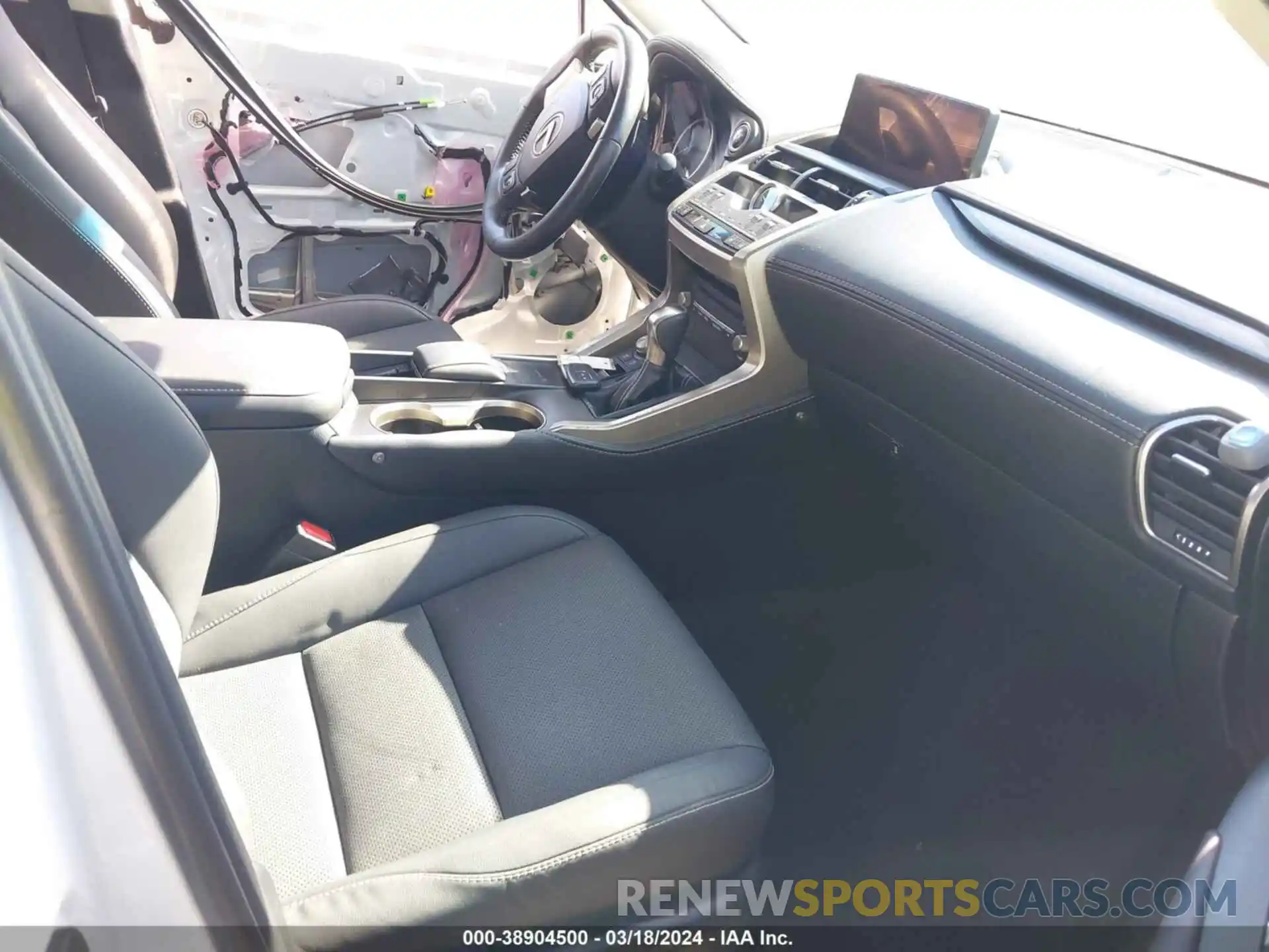 5 Photograph of a damaged car JTJBJRBZ8K2099712 LEXUS NX 300H 2019