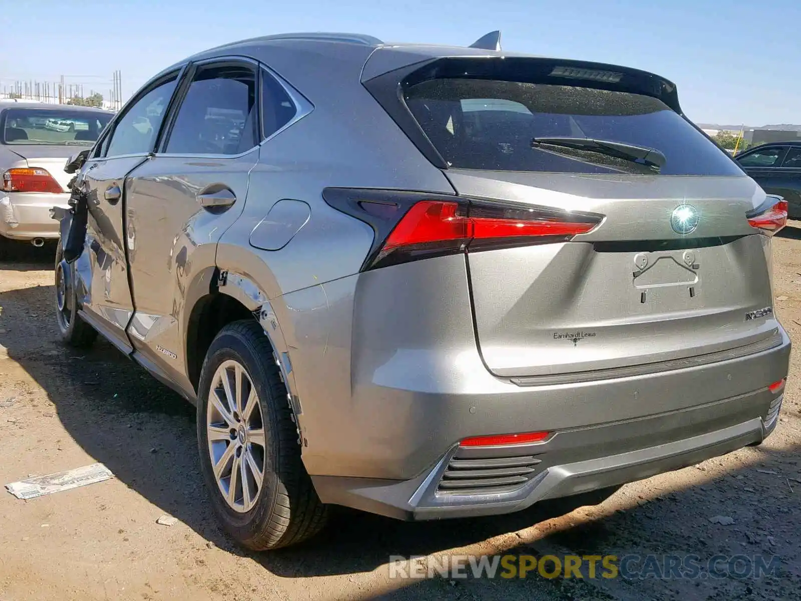 3 Photograph of a damaged car JTJBJRBZXK2105977 LEXUS NX 300H 2019