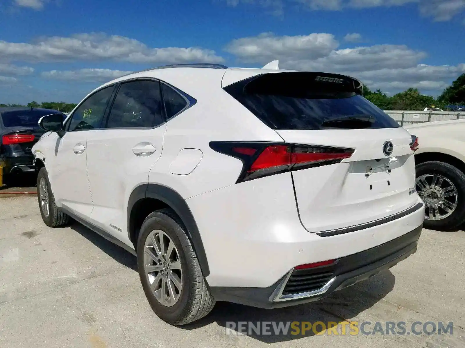 3 Photograph of a damaged car JTJDJRDZ2L5000338 LEXUS NX 300H 2020