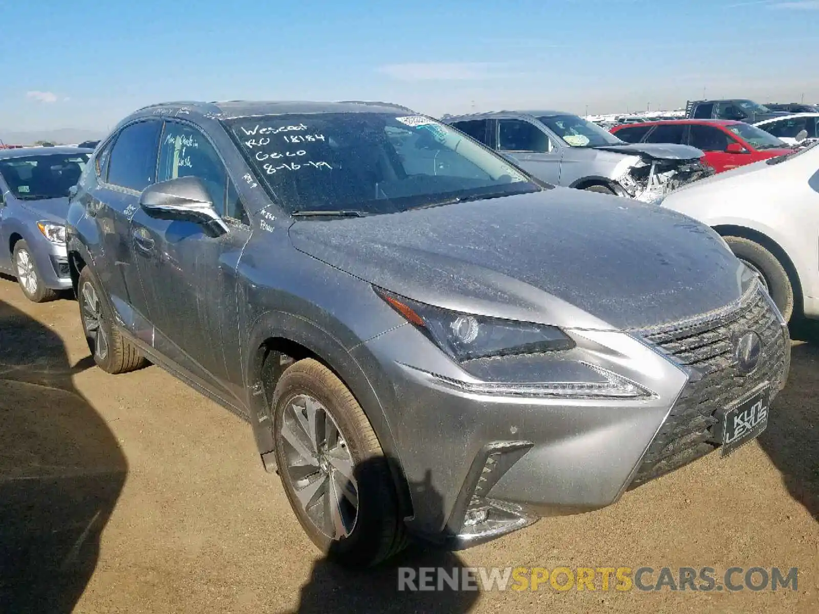 1 Photograph of a damaged car JTJGJRDZ1L2127130 LEXUS NX 300H 2020