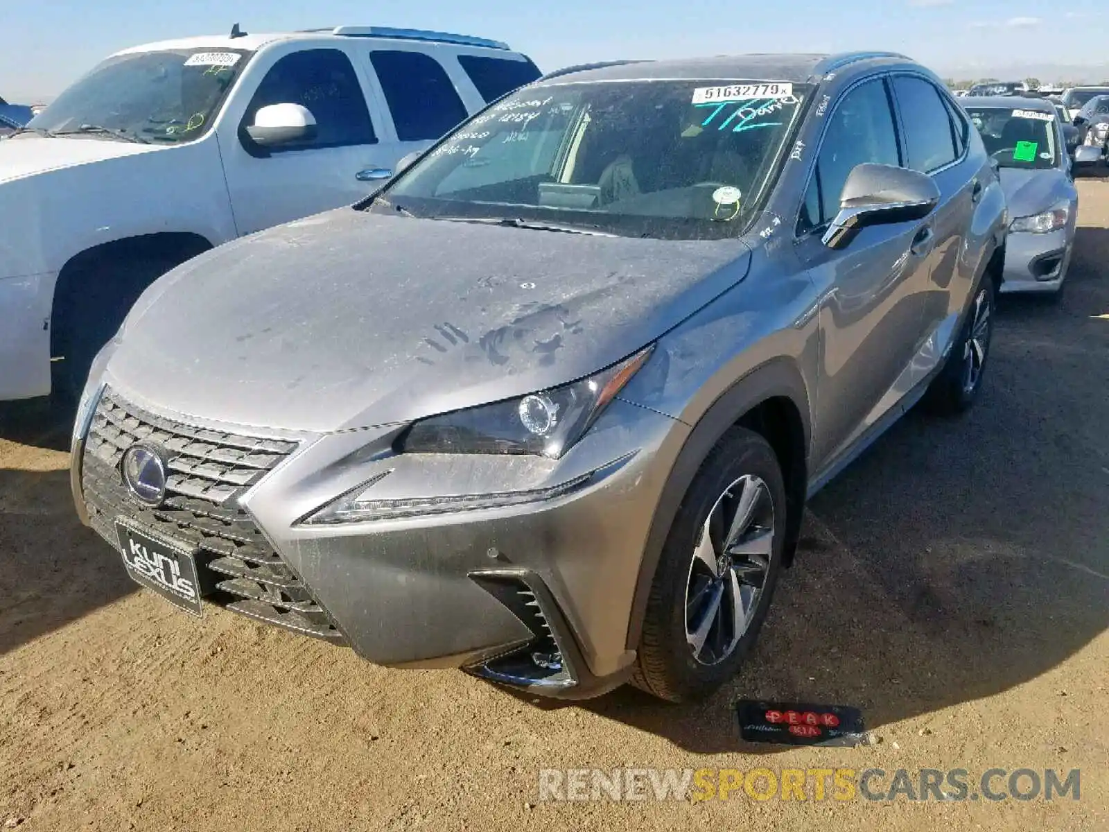 2 Photograph of a damaged car JTJGJRDZ1L2127130 LEXUS NX 300H 2020