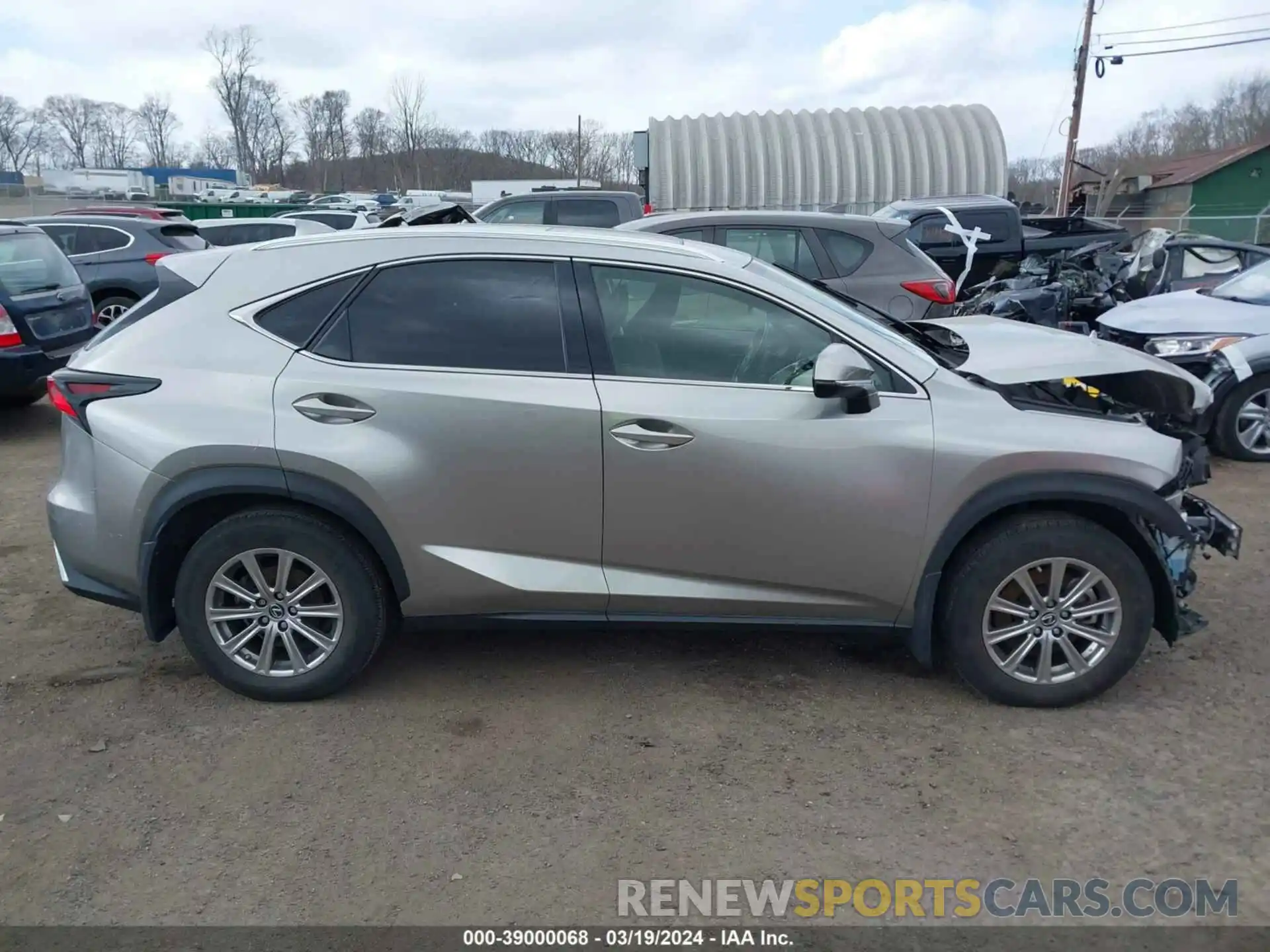 14 Photograph of a damaged car JTJDJRDZ4M2167190 LEXUS NX 300H 2021