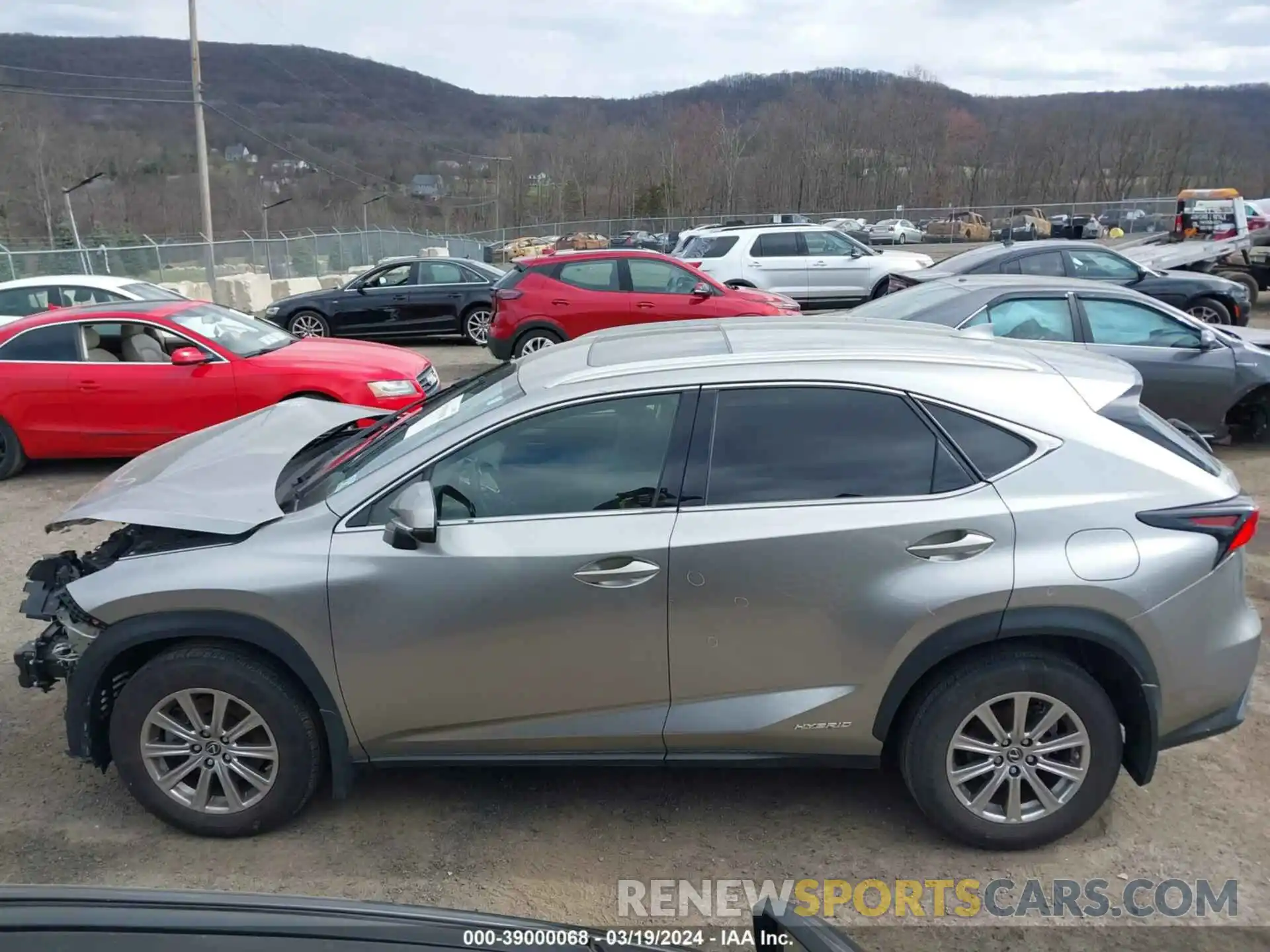 15 Photograph of a damaged car JTJDJRDZ4M2167190 LEXUS NX 300H 2021