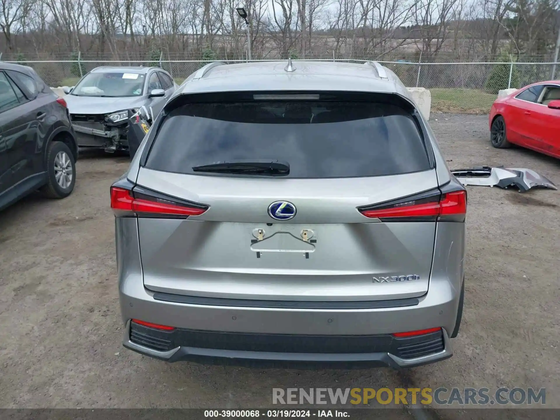 17 Photograph of a damaged car JTJDJRDZ4M2167190 LEXUS NX 300H 2021