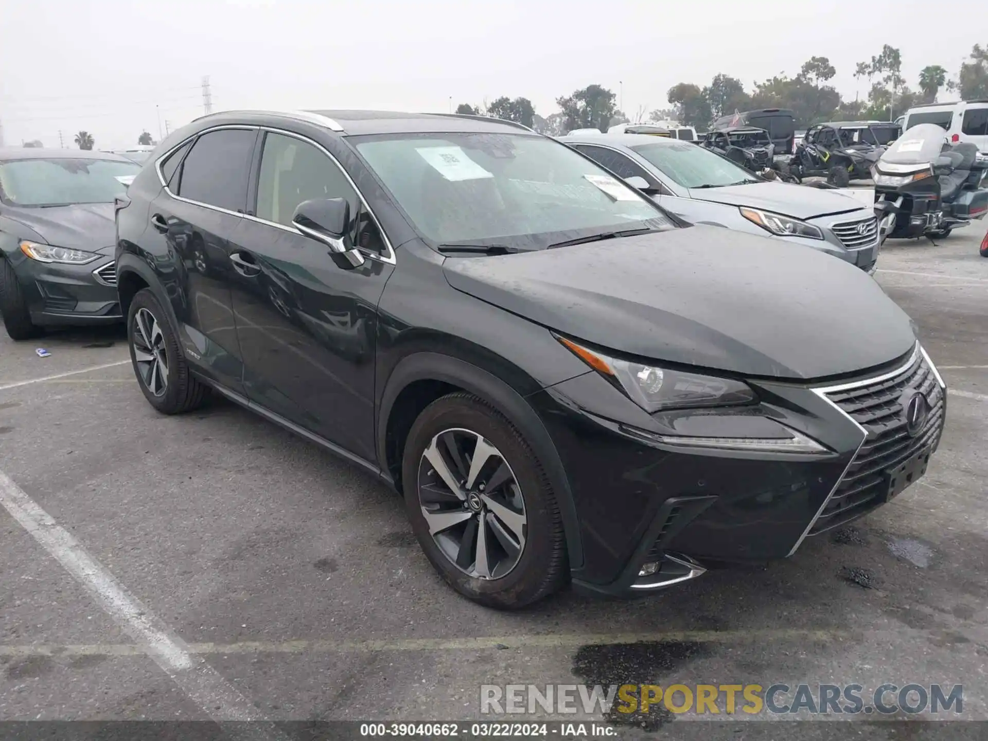 1 Photograph of a damaged car JTJGJRDZ3M2151978 LEXUS NX 300H 2021