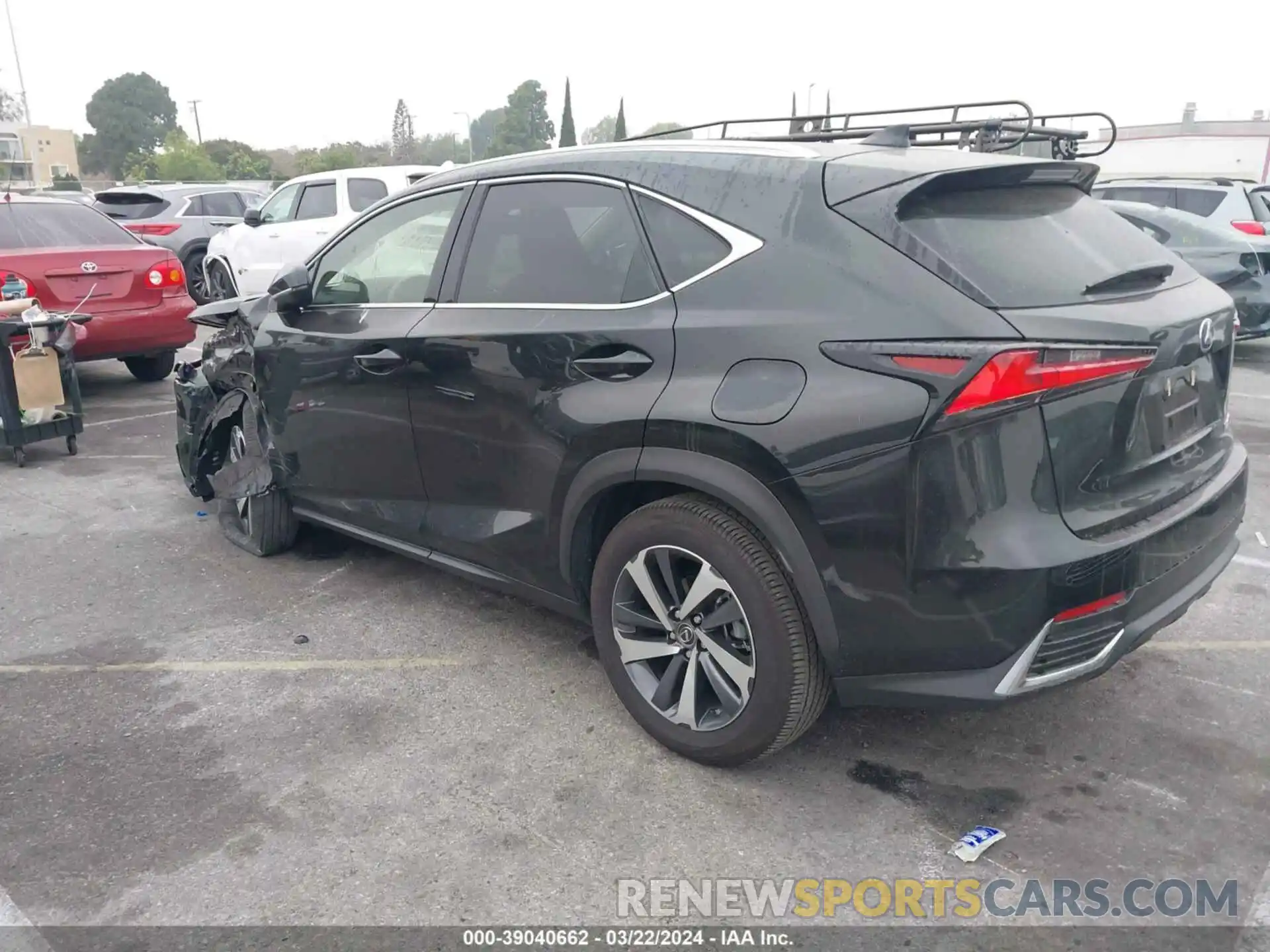 3 Photograph of a damaged car JTJGJRDZ3M2151978 LEXUS NX 300H 2021