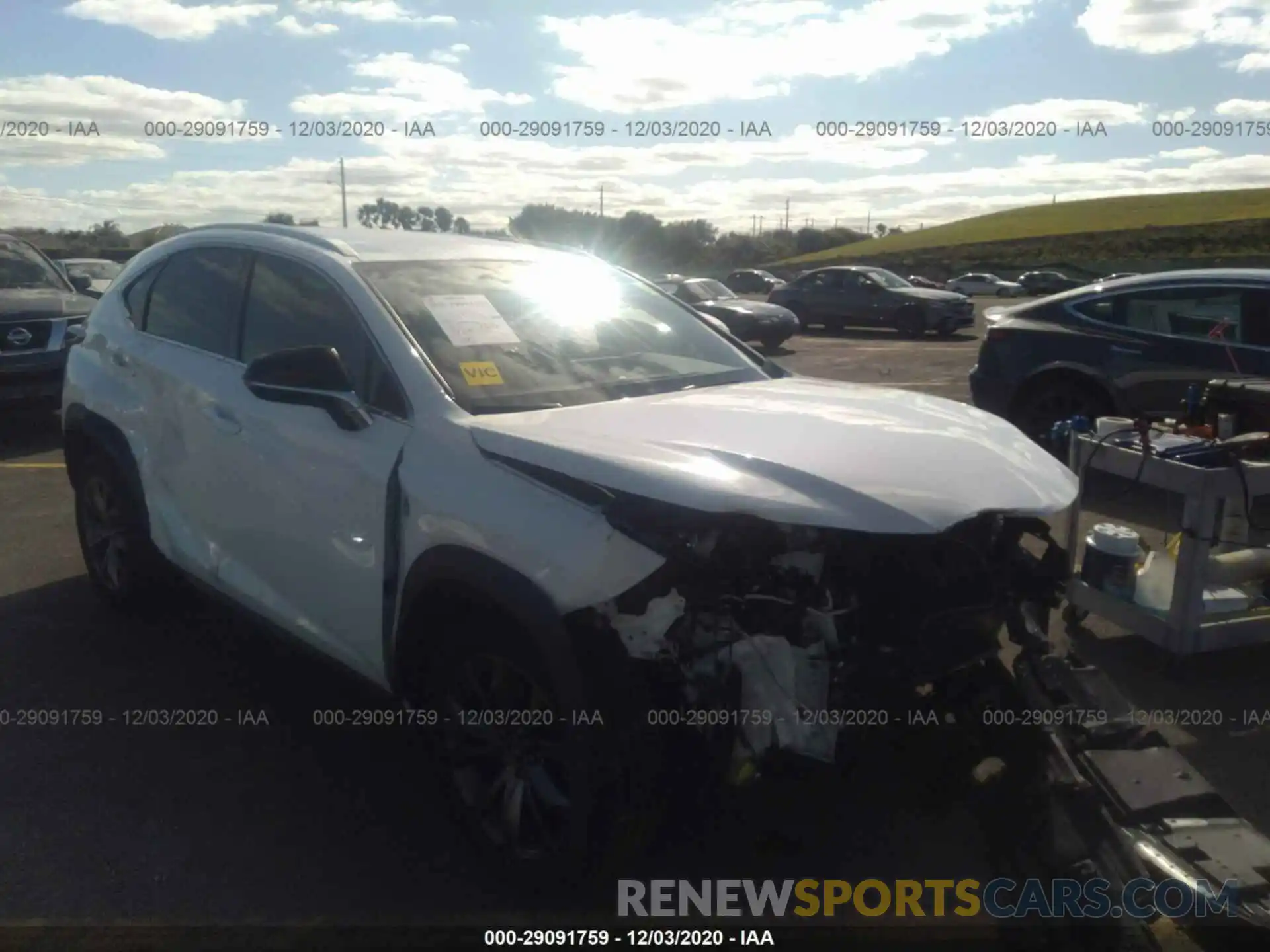 1 Photograph of a damaged car JTJSARBZ1M5022181 LEXUS NX 300H 2021