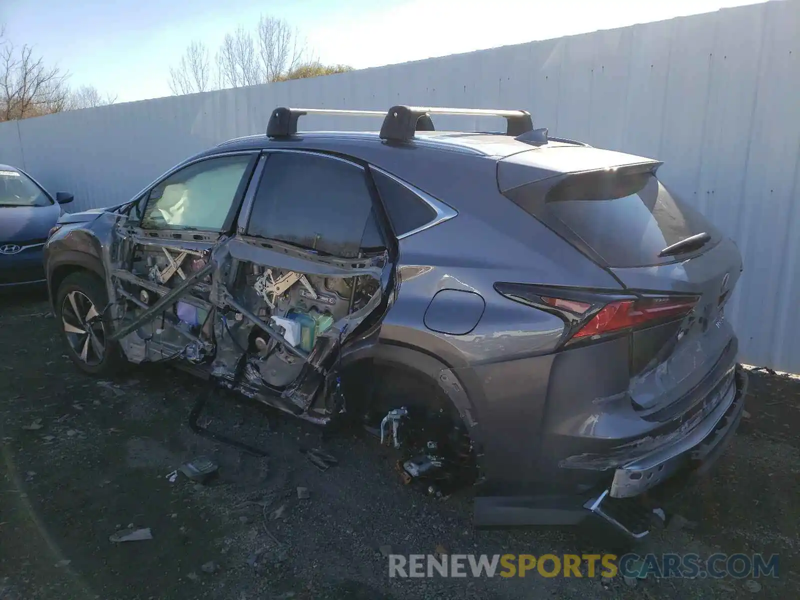 3 Photograph of a damaged car JTJGJRDZ6M2148198 LEXUS NX 300H BA 2021