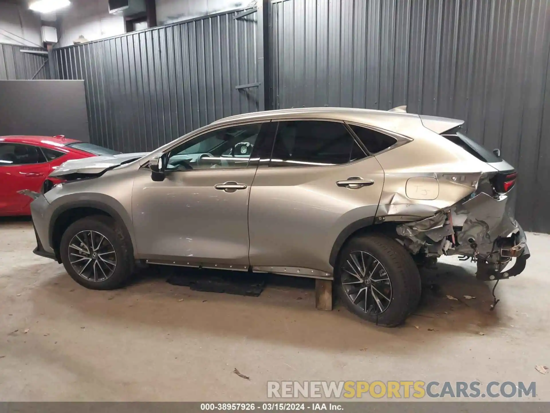 14 Photograph of a damaged car 2T2GGCEZ4NC004368 LEXUS NX 350 2022