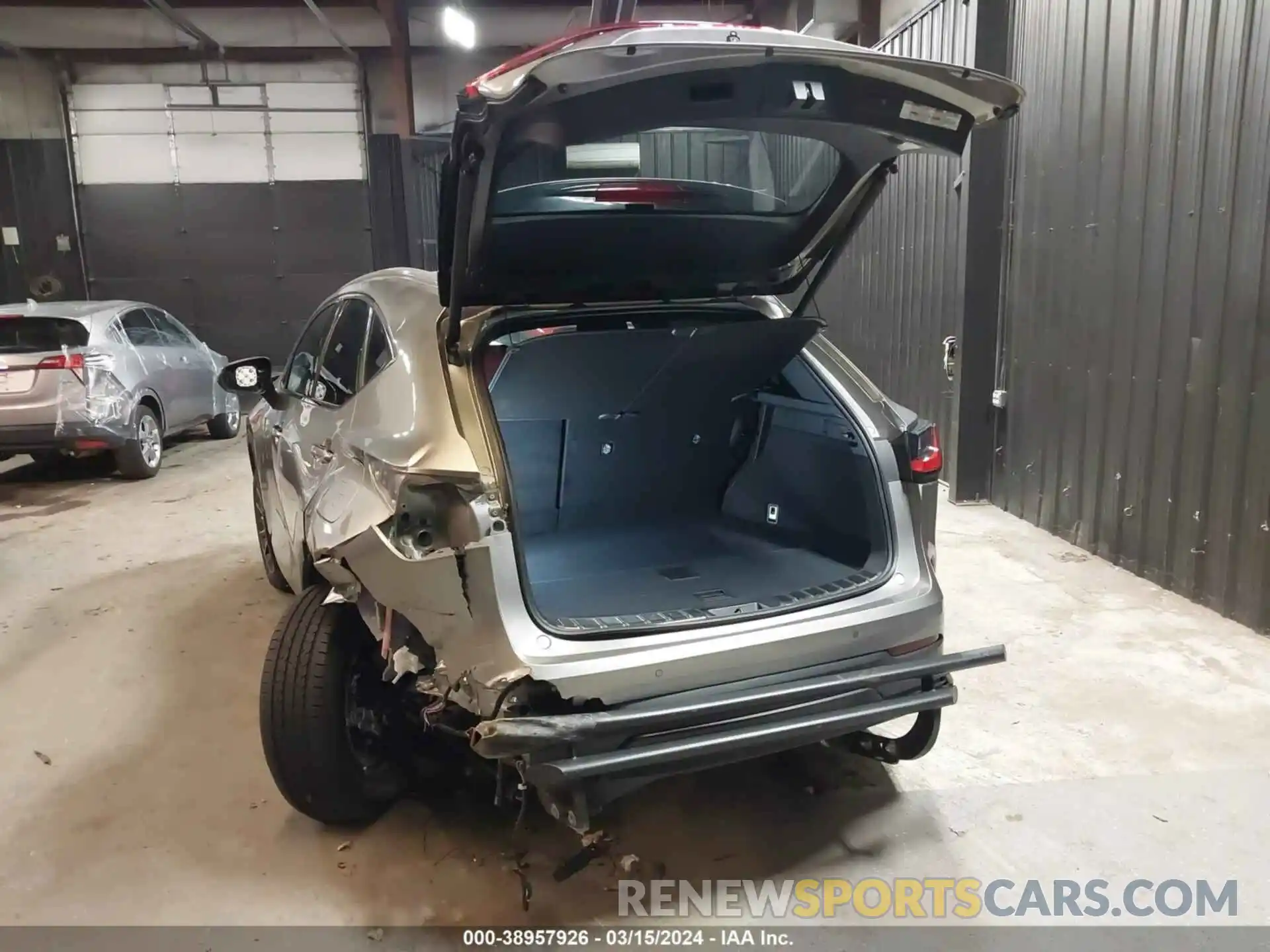 3 Photograph of a damaged car 2T2GGCEZ4NC004368 LEXUS NX 350 2022