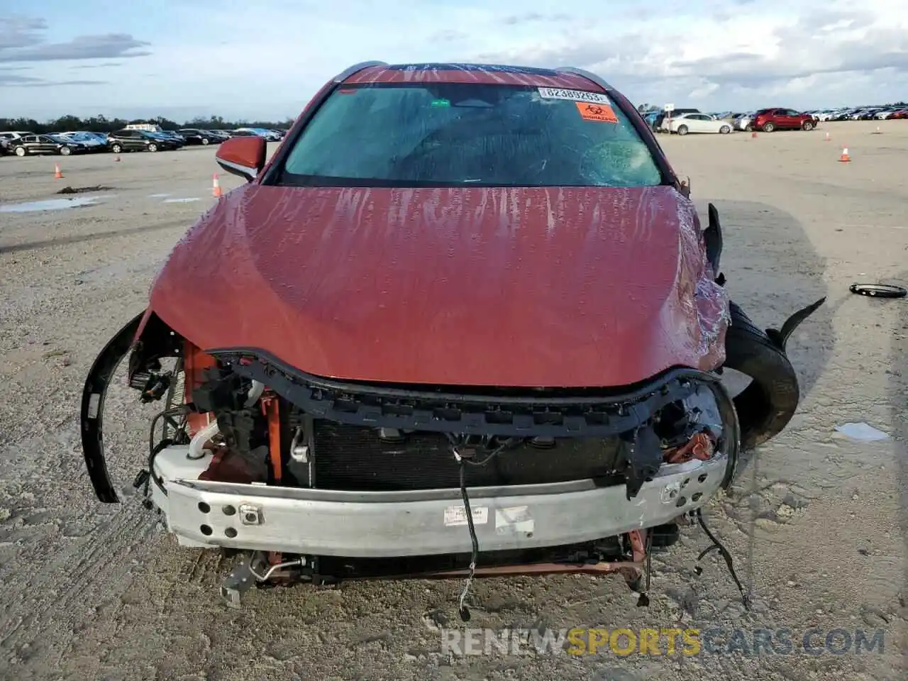 5 Photograph of a damaged car 2T2GGCEZ6NC009586 LEXUS NX 350 2022