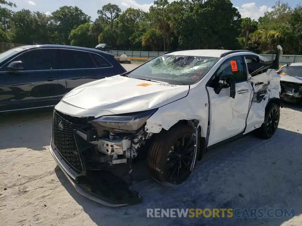 9 Photograph of a damaged car 2T2KGCEZ6NC001742 LEXUS NX 350 2022