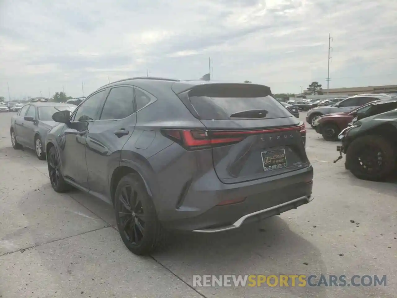 3 Photograph of a damaged car 2T2KGCEZXNC004627 LEXUS NX 350 2022