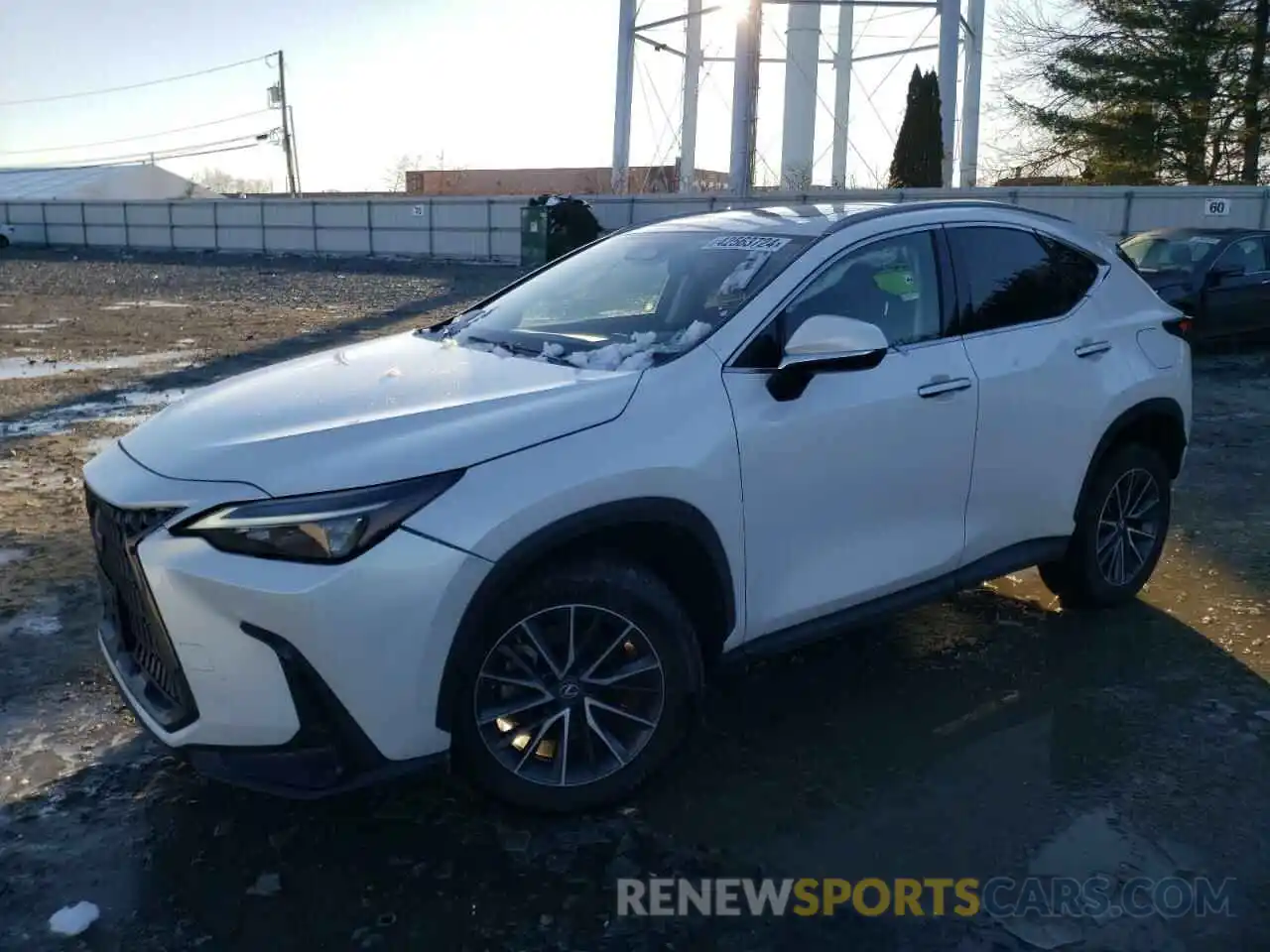 1 Photograph of a damaged car JTJAGCEZ8N5000392 LEXUS NX 350 2022