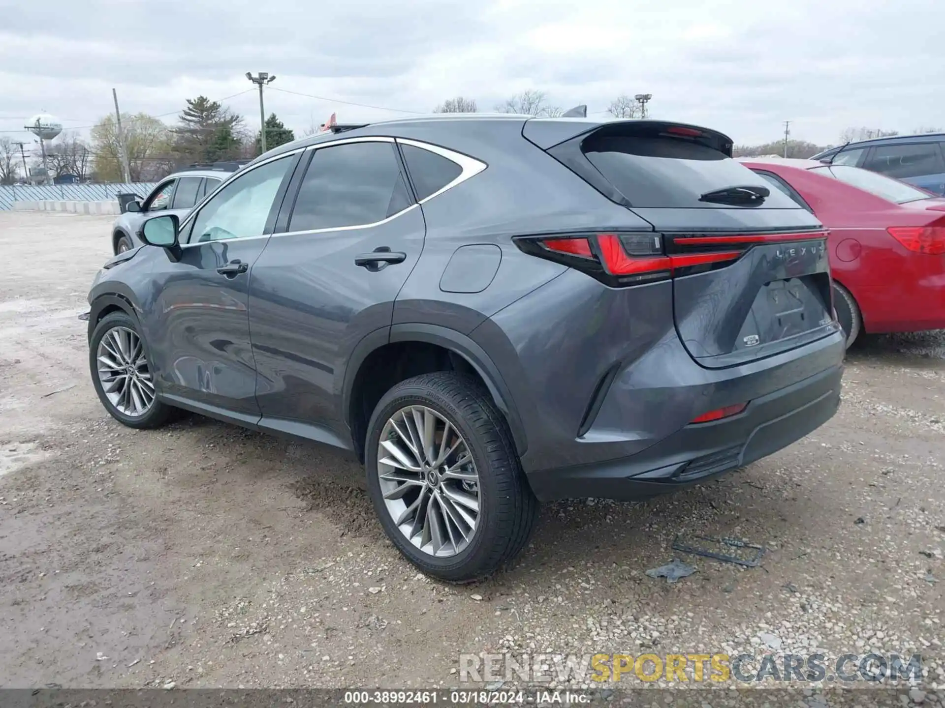 3 Фотография поврежденного автомобиля JTJGGCEZ0N2001581 LEXUS NX 350 2022