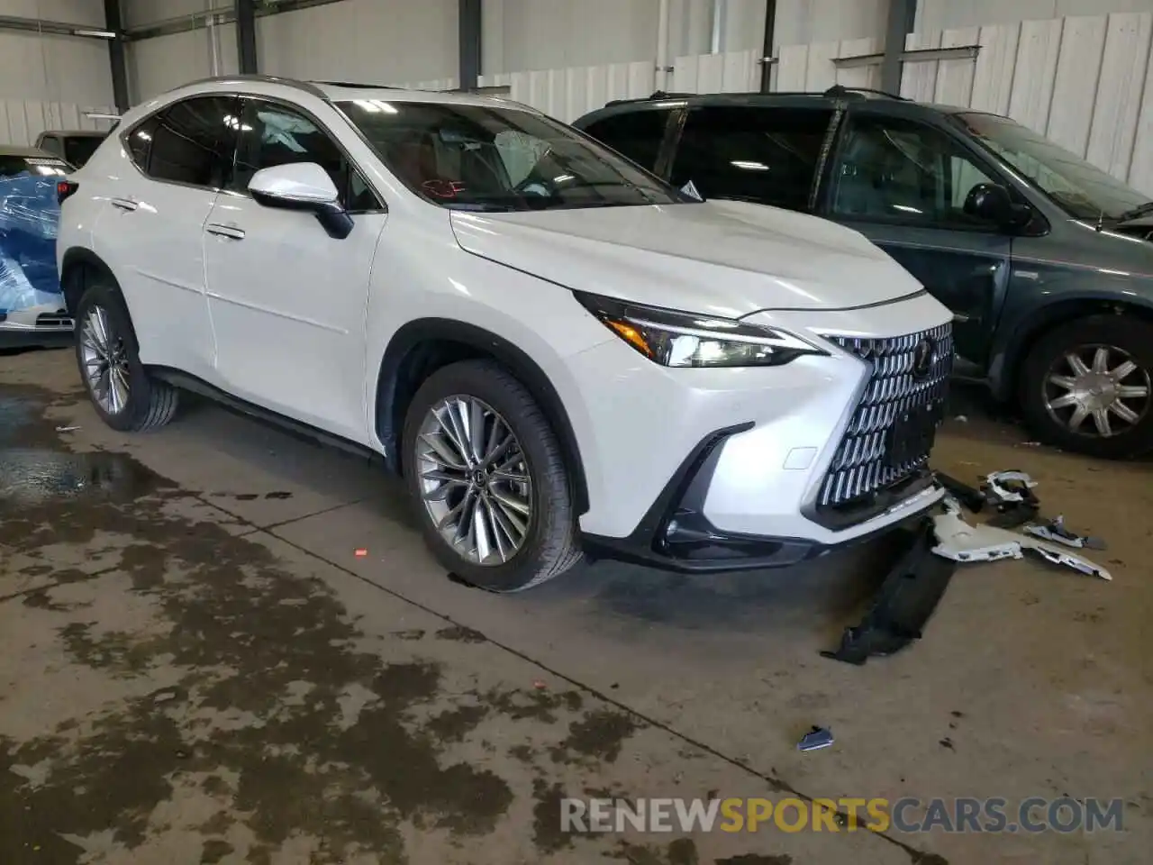 1 Photograph of a damaged car JTJGGCEZ8N5000290 LEXUS NX 350 2022