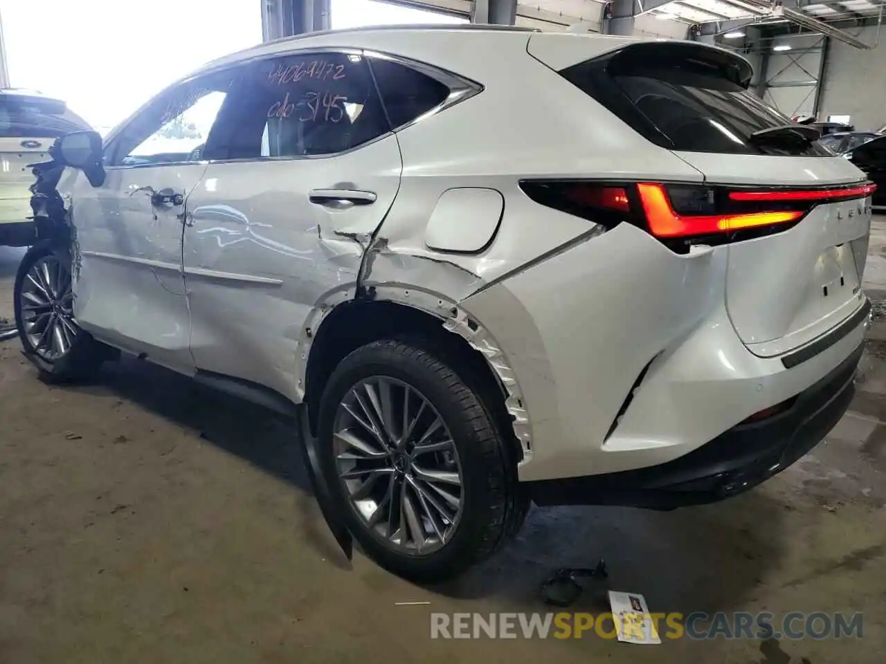 3 Фотография поврежденного автомобиля JTJGGCEZ8N5000290 LEXUS NX 350 2022