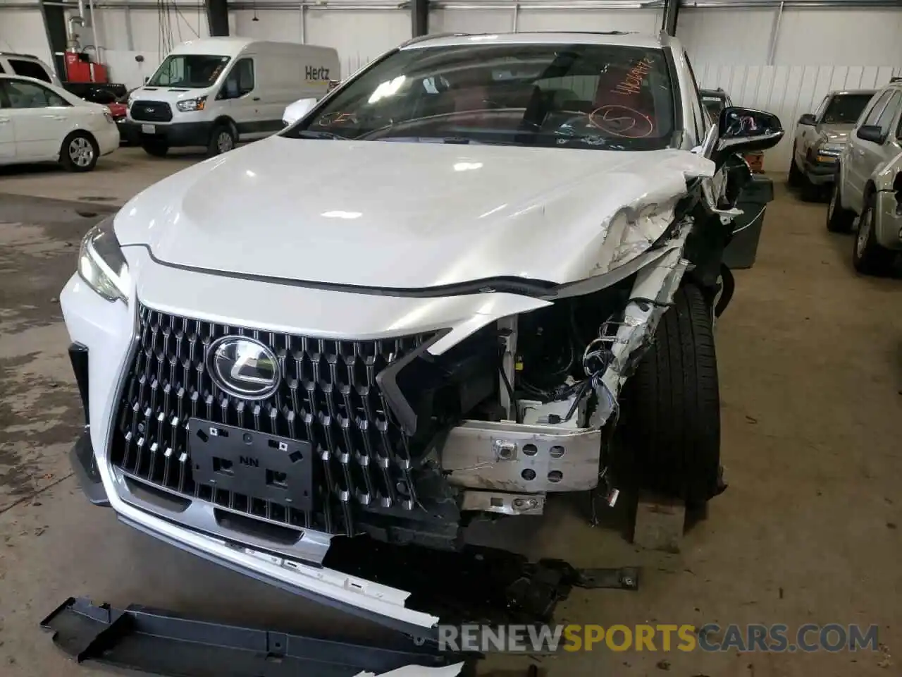 9 Photograph of a damaged car JTJGGCEZ8N5000290 LEXUS NX 350 2022