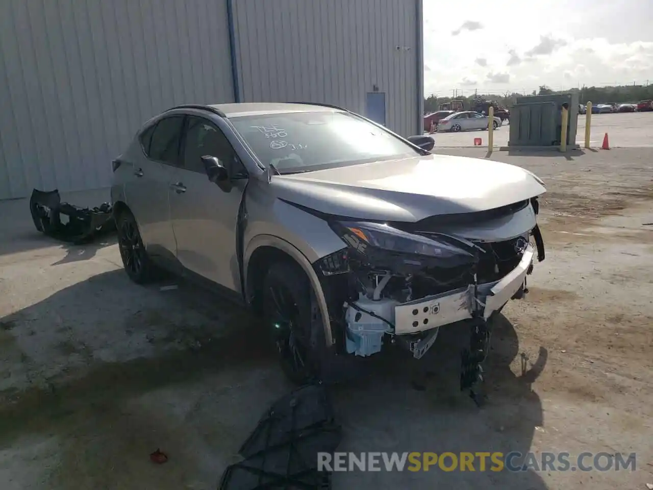 1 Photograph of a damaged car JTJKGCEZ1N5000934 LEXUS NX 350 2022