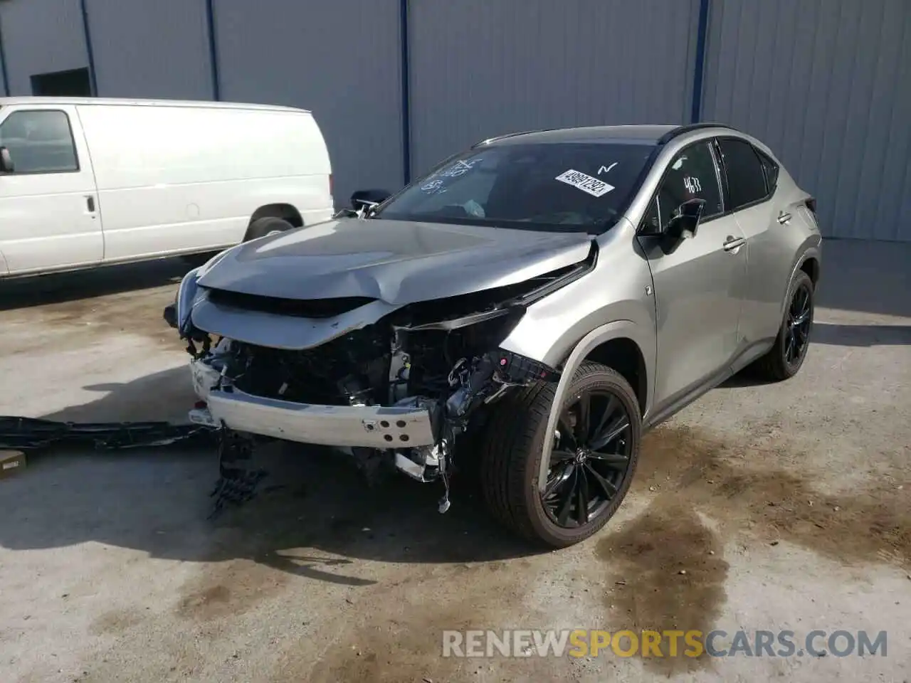 2 Photograph of a damaged car JTJKGCEZ1N5000934 LEXUS NX 350 2022