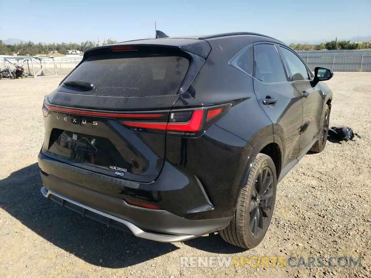 4 Photograph of a damaged car JTJKGCEZ9N5001460 LEXUS NX 350 2022