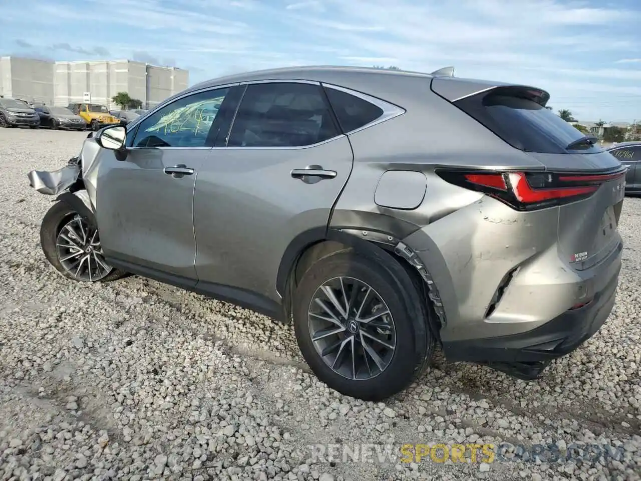 2 Photograph of a damaged car 2T2GGCEZ8PC025114 LEXUS NX 350 2023