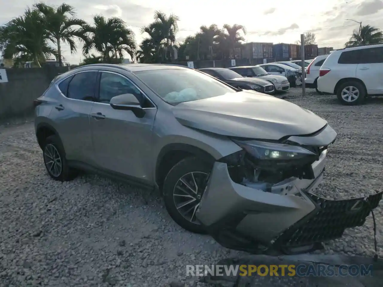 4 Photograph of a damaged car 2T2GGCEZ8PC025114 LEXUS NX 350 2023