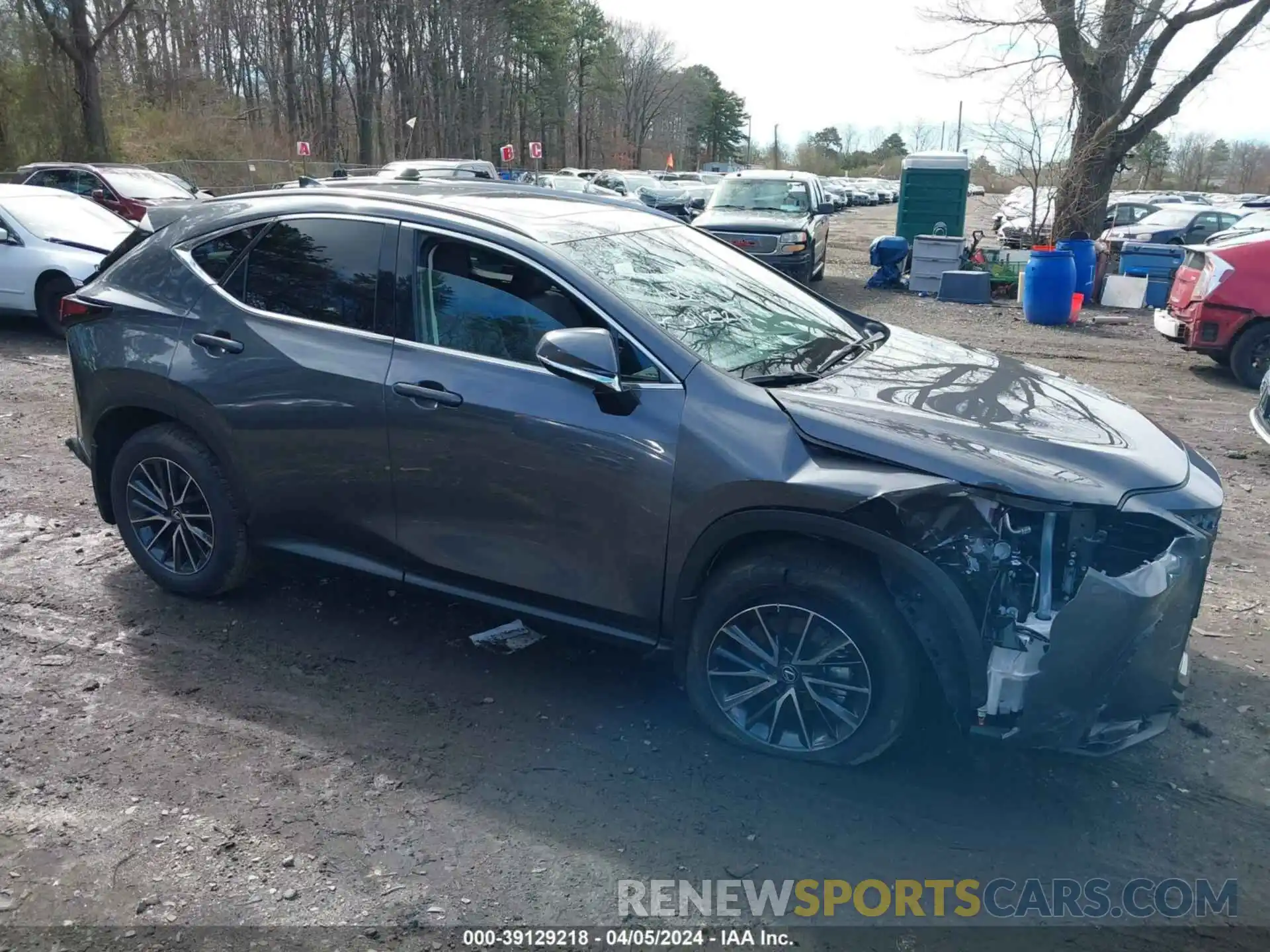 13 Photograph of a damaged car 2T2GGCEZ9RC058769 LEXUS NX 350 2024