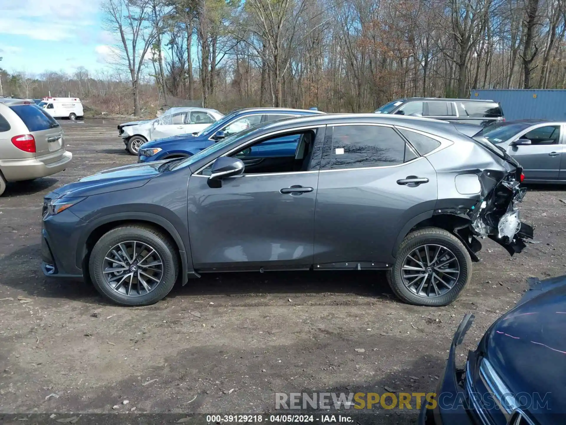 14 Photograph of a damaged car 2T2GGCEZ9RC058769 LEXUS NX 350 2024