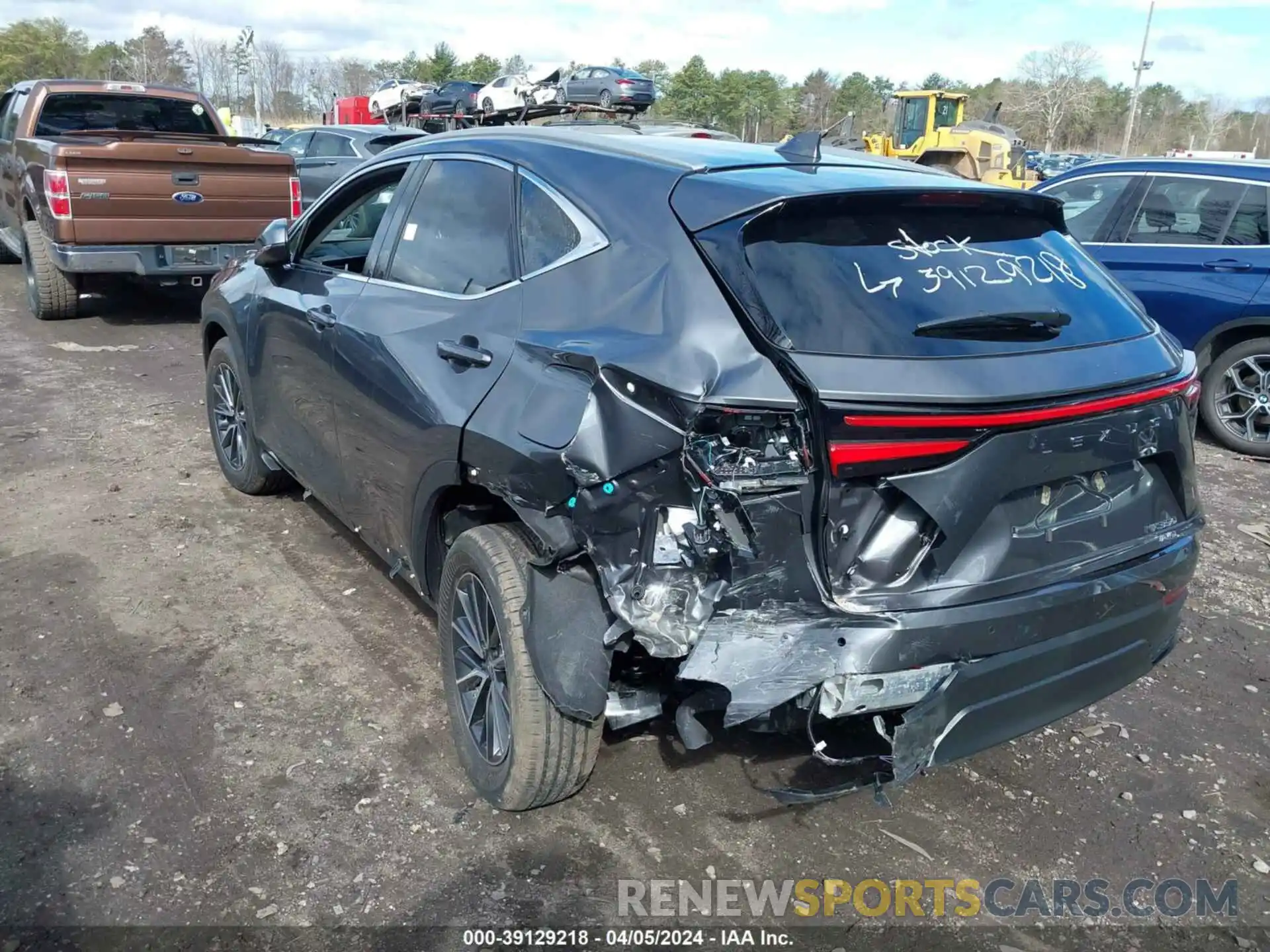 6 Photograph of a damaged car 2T2GGCEZ9RC058769 LEXUS NX 350 2024