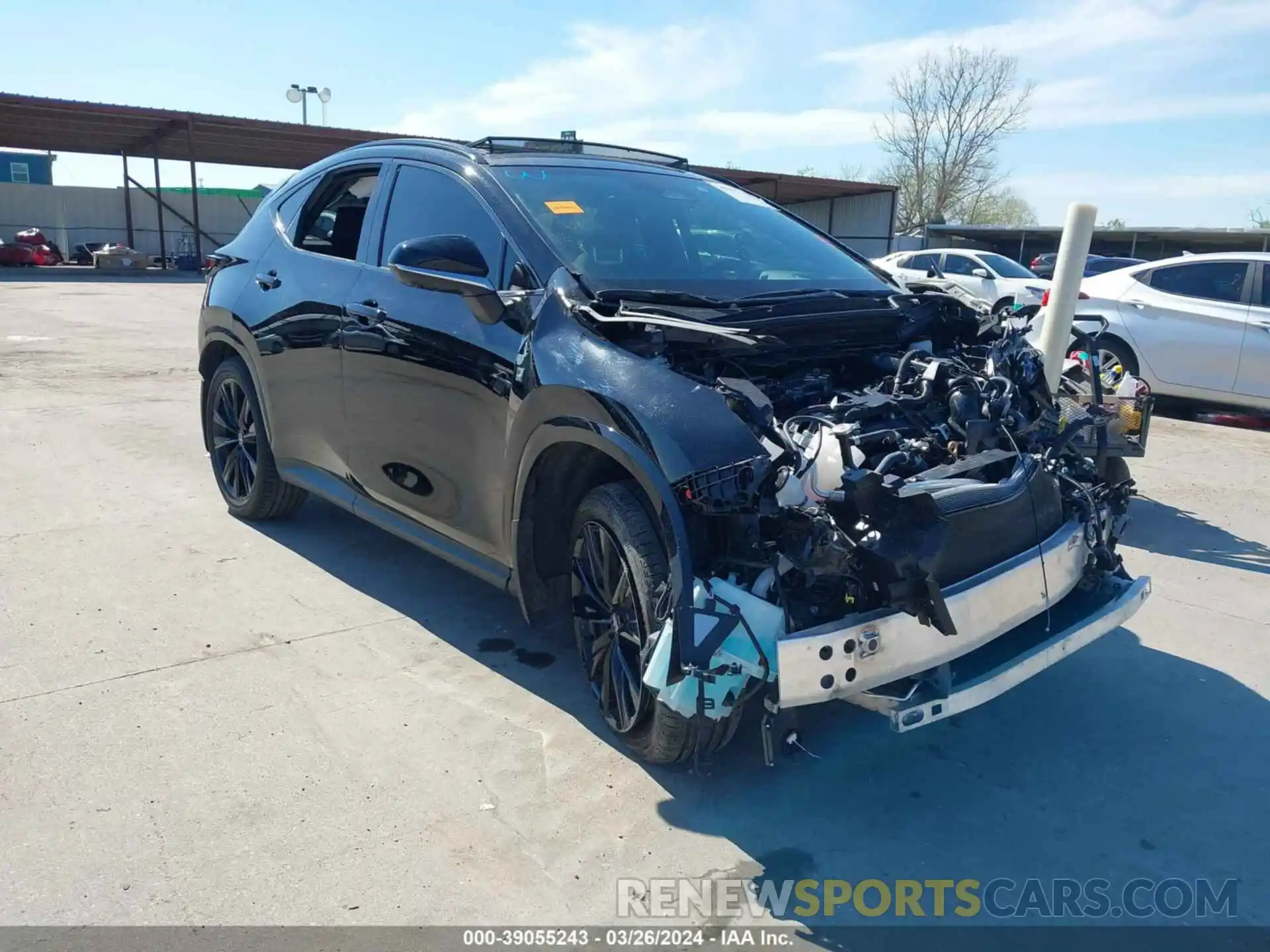 1 Photograph of a damaged car 2T2KGCEZ1RC043533 LEXUS NX 350 2024