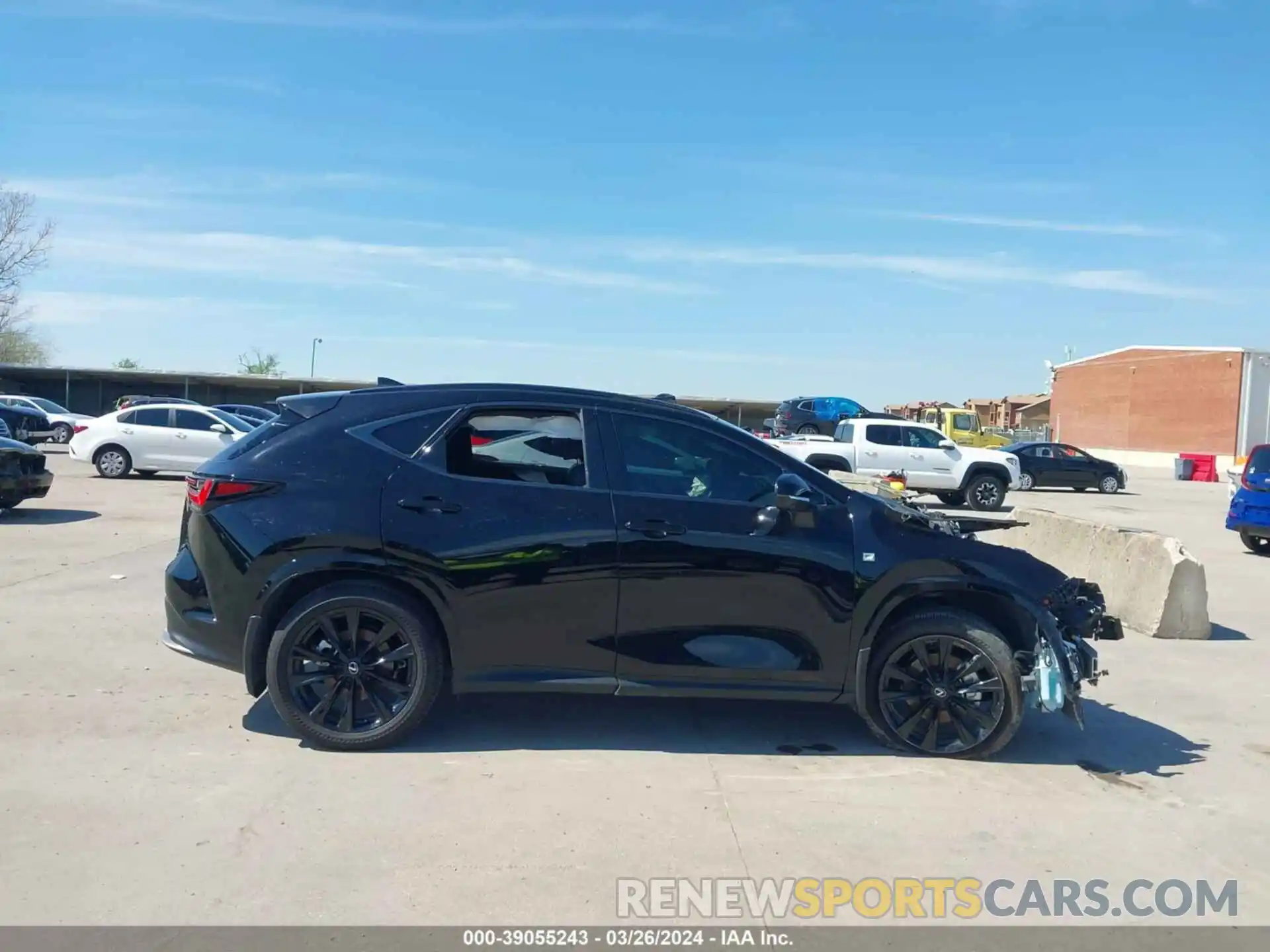 14 Photograph of a damaged car 2T2KGCEZ1RC043533 LEXUS NX 350 2024