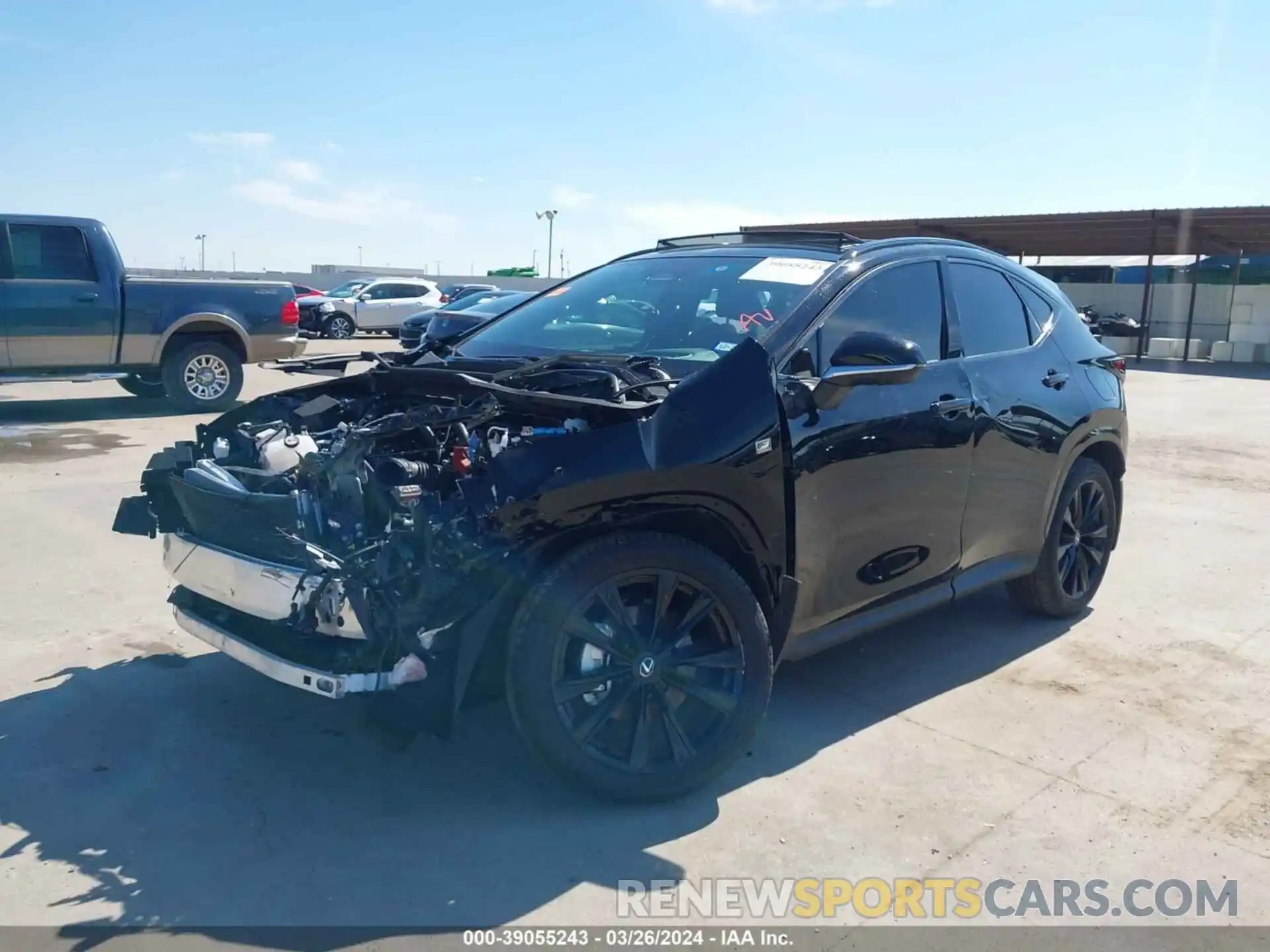 18 Photograph of a damaged car 2T2KGCEZ1RC043533 LEXUS NX 350 2024