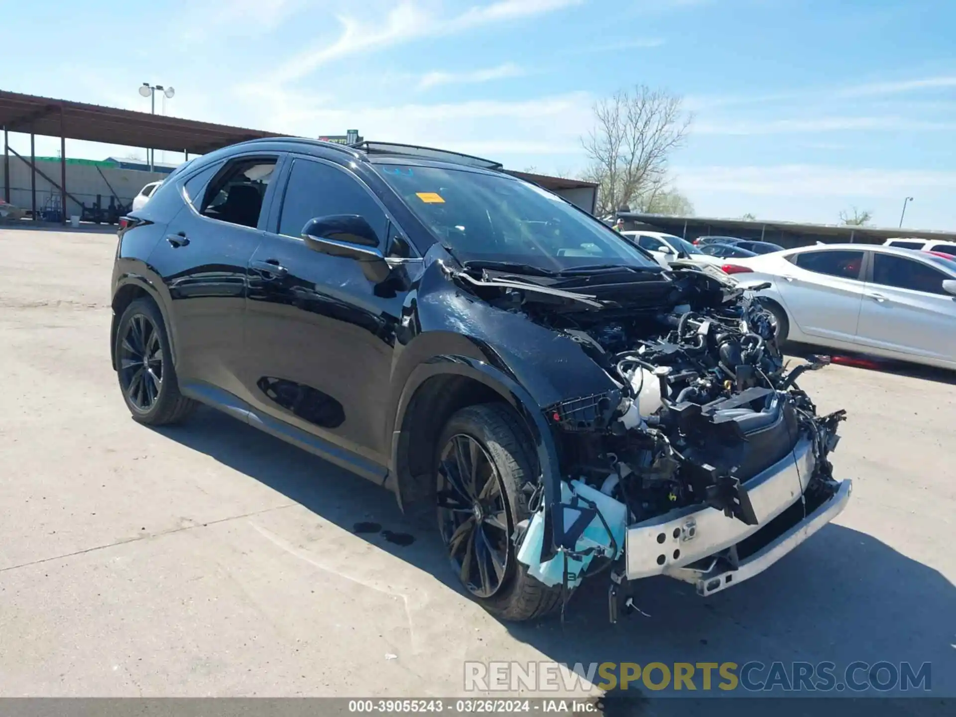 19 Photograph of a damaged car 2T2KGCEZ1RC043533 LEXUS NX 350 2024