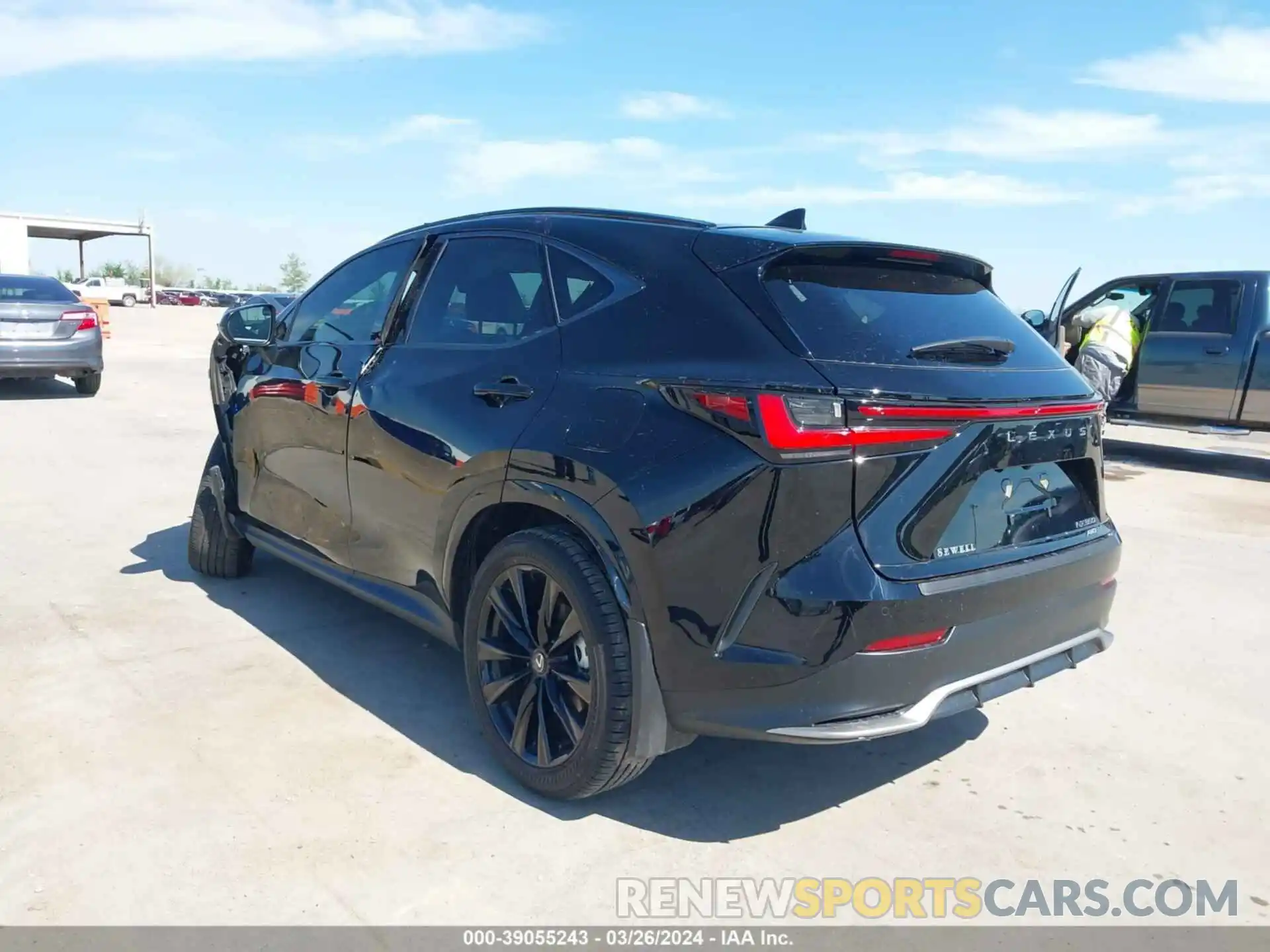 3 Photograph of a damaged car 2T2KGCEZ1RC043533 LEXUS NX 350 2024