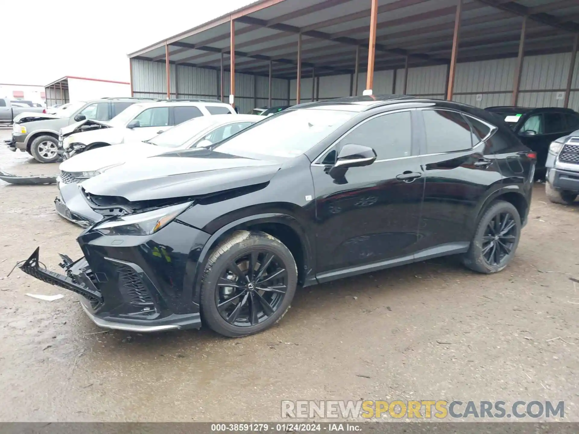 2 Photograph of a damaged car 2T2KGCEZ3RC047809 LEXUS NX 350 2024