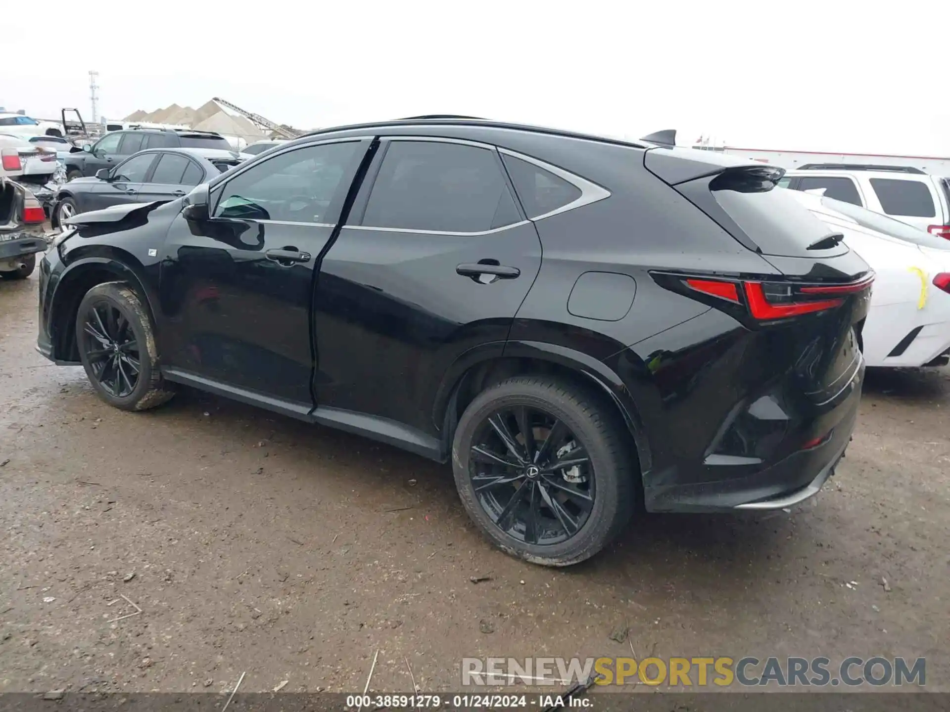 3 Photograph of a damaged car 2T2KGCEZ3RC047809 LEXUS NX 350 2024