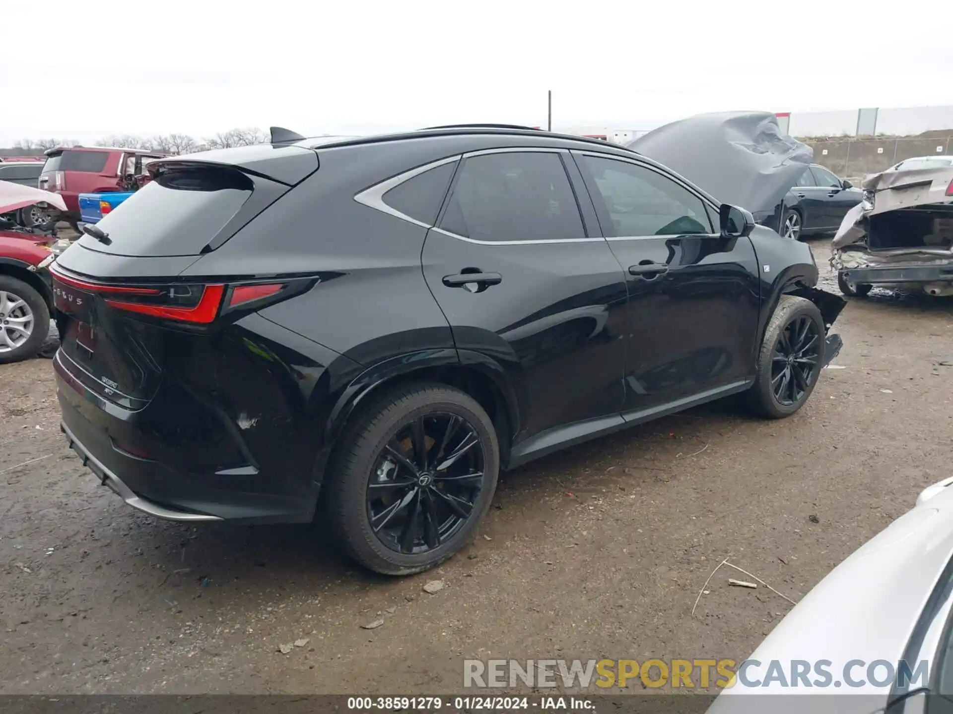 4 Photograph of a damaged car 2T2KGCEZ3RC047809 LEXUS NX 350 2024