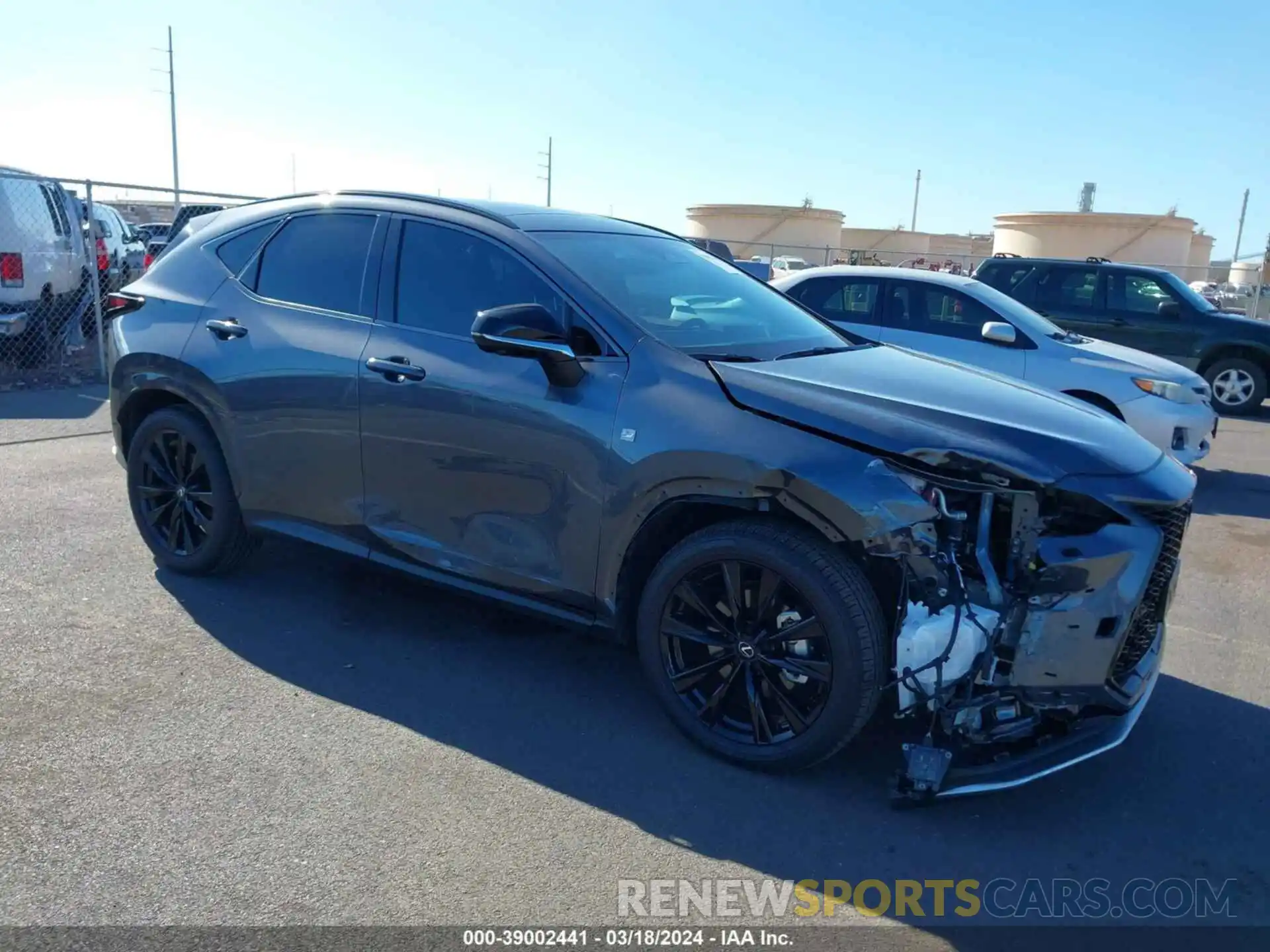 1 Photograph of a damaged car JTJKGCEZ9R2012725 LEXUS NX 350 2024