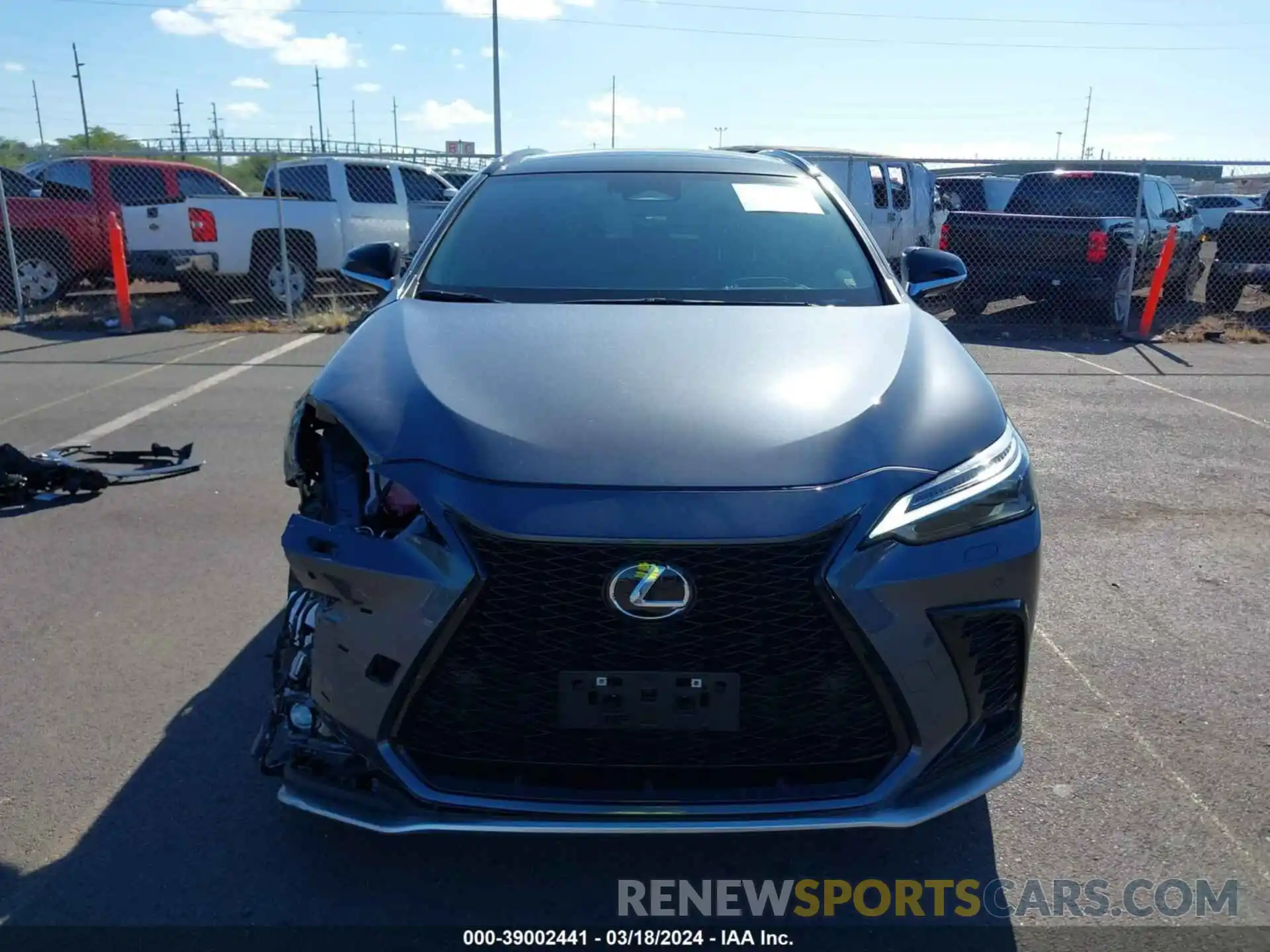 13 Photograph of a damaged car JTJKGCEZ9R2012725 LEXUS NX 350 2024