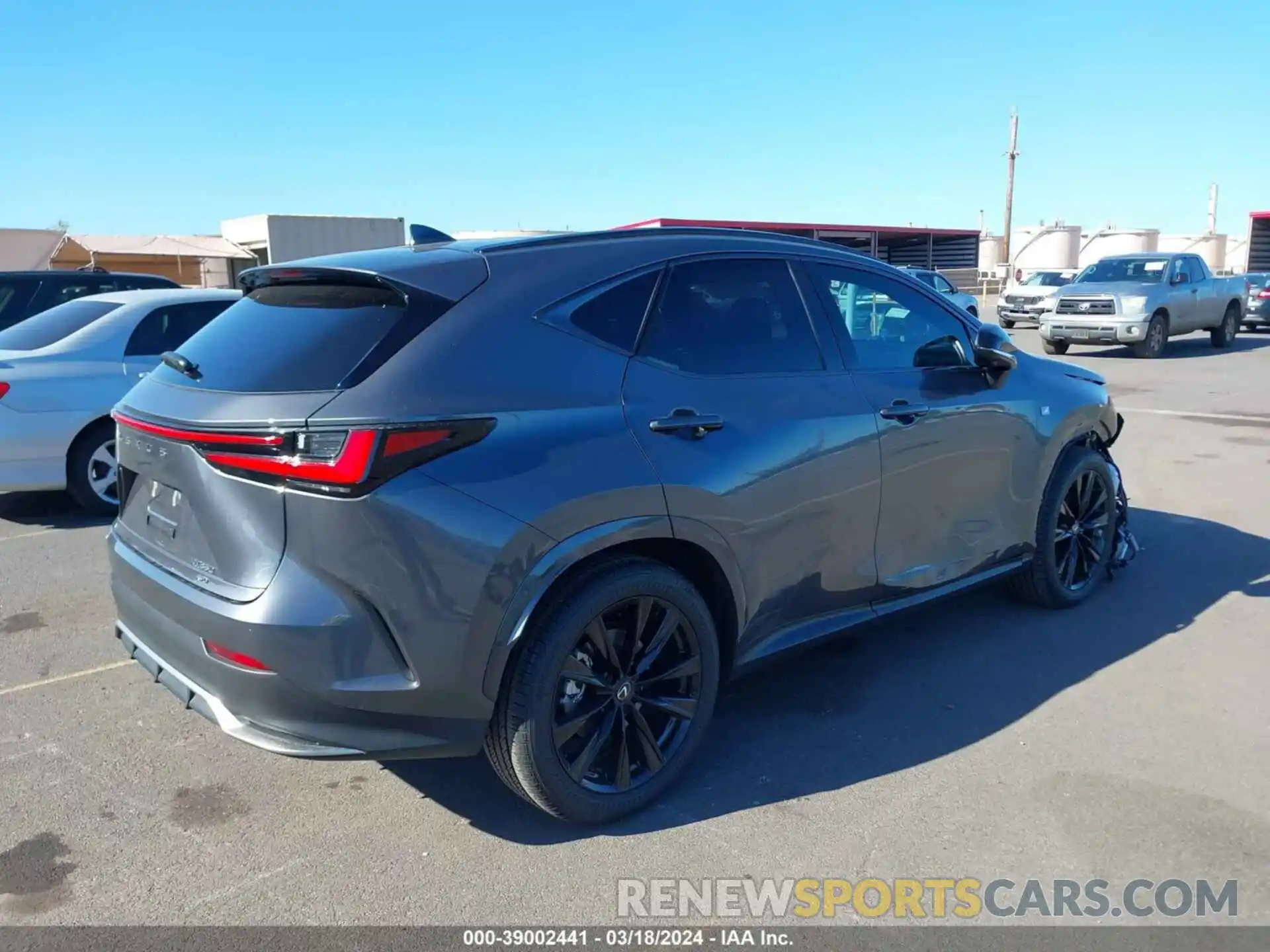 4 Photograph of a damaged car JTJKGCEZ9R2012725 LEXUS NX 350 2024