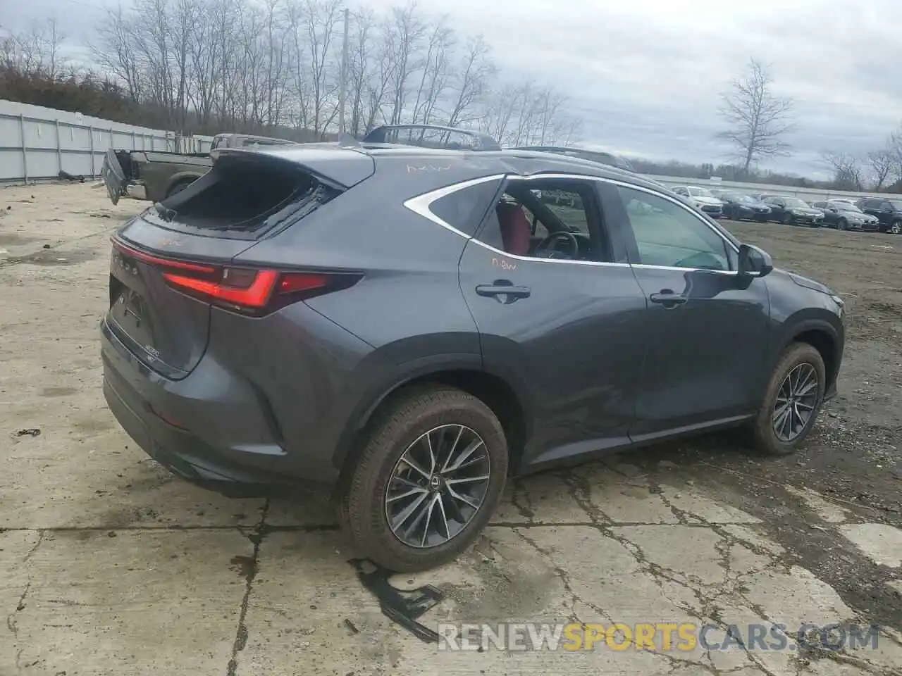 3 Photograph of a damaged car 2T2AGCEZ9RC040830 LEXUS NX 350 BAS 2024