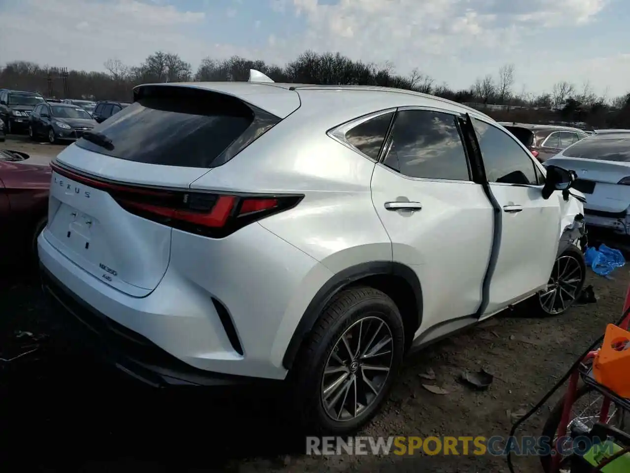 3 Photograph of a damaged car JTJAGCEZXR2016214 LEXUS NX 350 BAS 2024