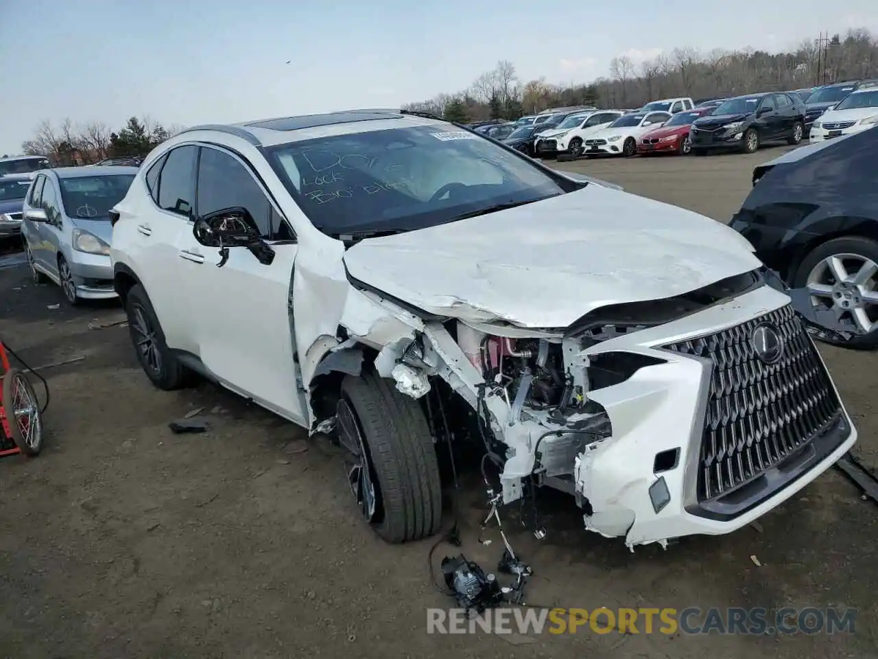 4 Photograph of a damaged car JTJAGCEZXR2016214 LEXUS NX 350 BAS 2024