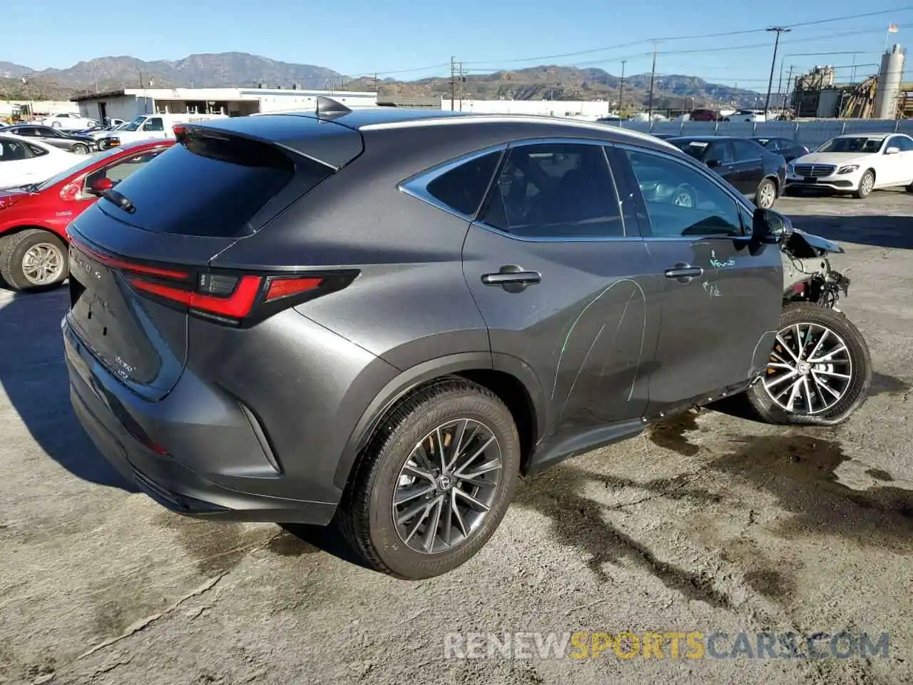 3 Photograph of a damaged car 2T2GGCEZ1RC039018 LEXUS NX 350 PRE 2024