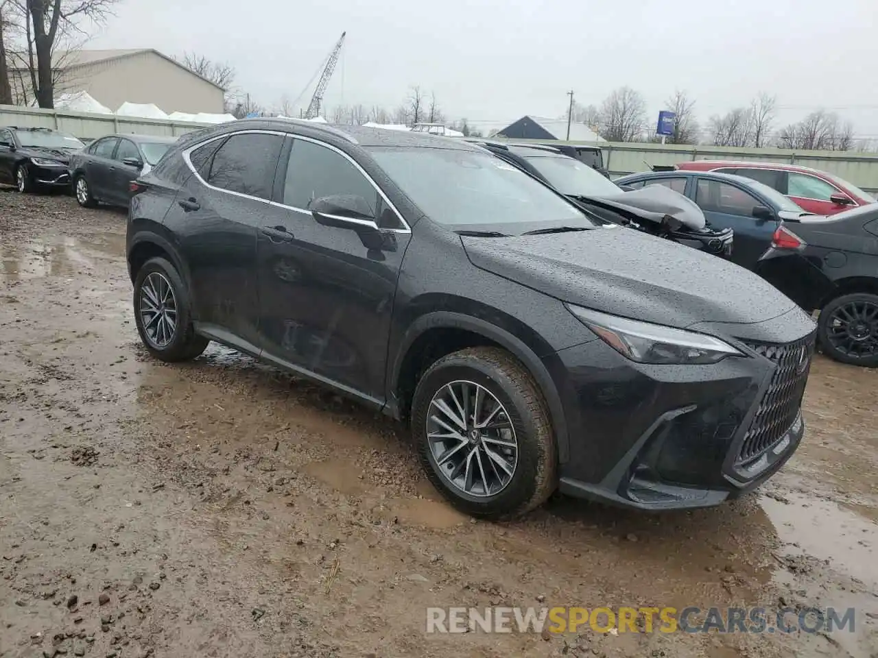 4 Фотография поврежденного автомобиля JTJGGCEZ5R5005615 LEXUS NX 350 PRE 2024