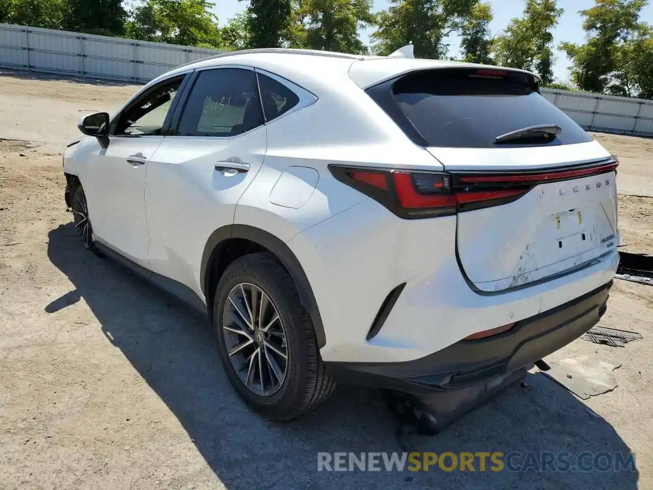 3 Photograph of a damaged car 2T2AKCEZ2NC001389 LEXUS NX 350H 2022