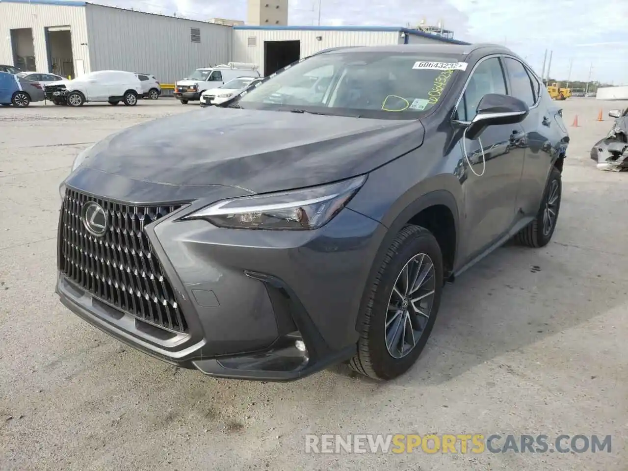 2 Photograph of a damaged car 2T2AKCEZ5NC002522 LEXUS NX 350H 2022